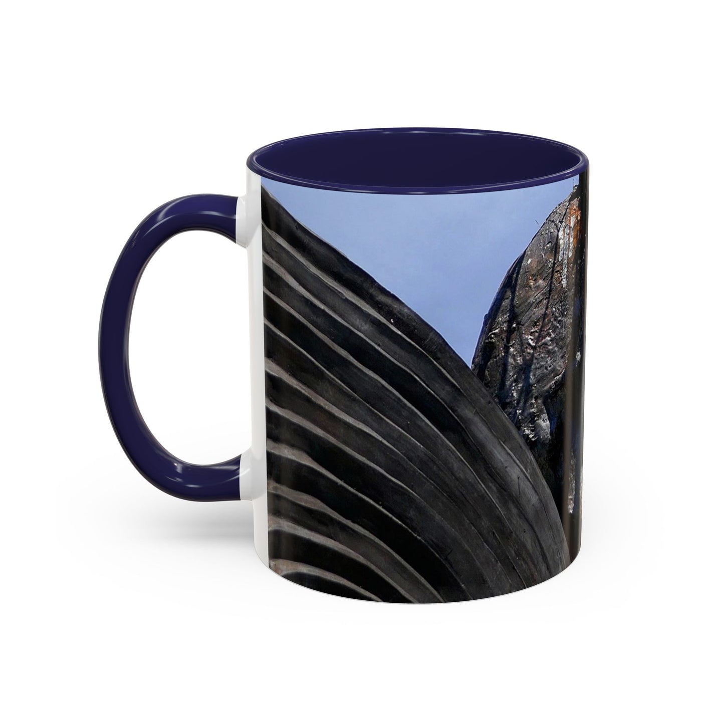 Skull Warrior - Accent Coffee Mug (11, 15oz)