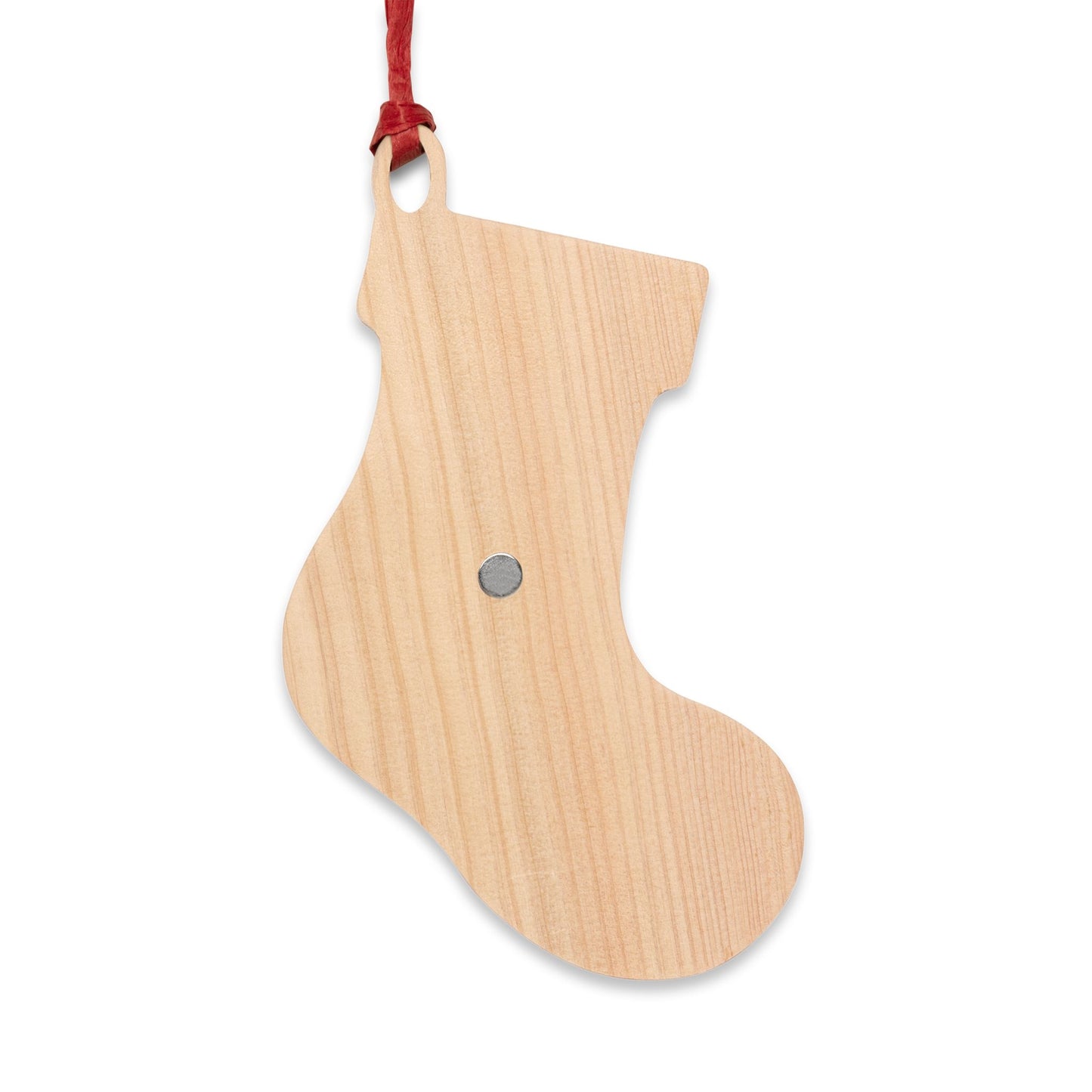 "Majestic Mt. Rainier" - Wooden Christmas Ornaments