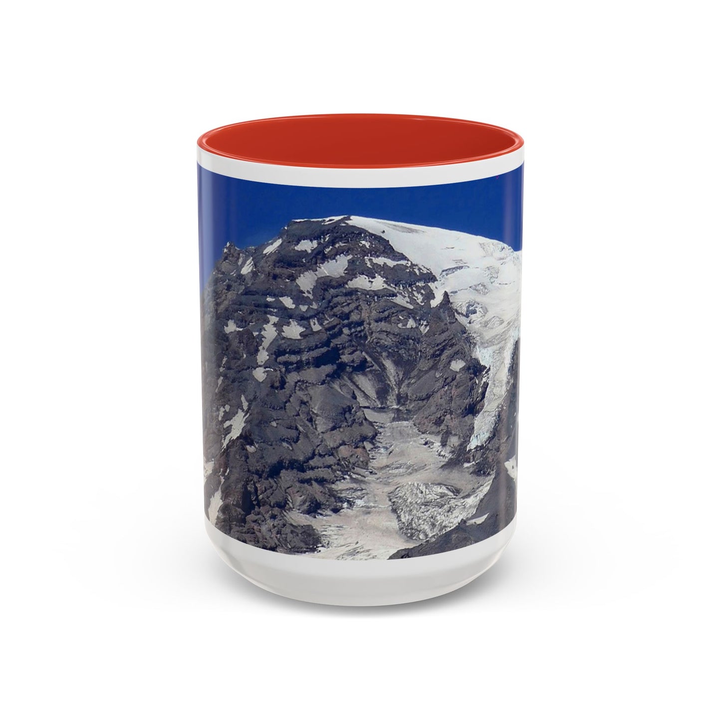 Majestic Mt. Rainier - Accent Coffee Mug (11, 15oz)