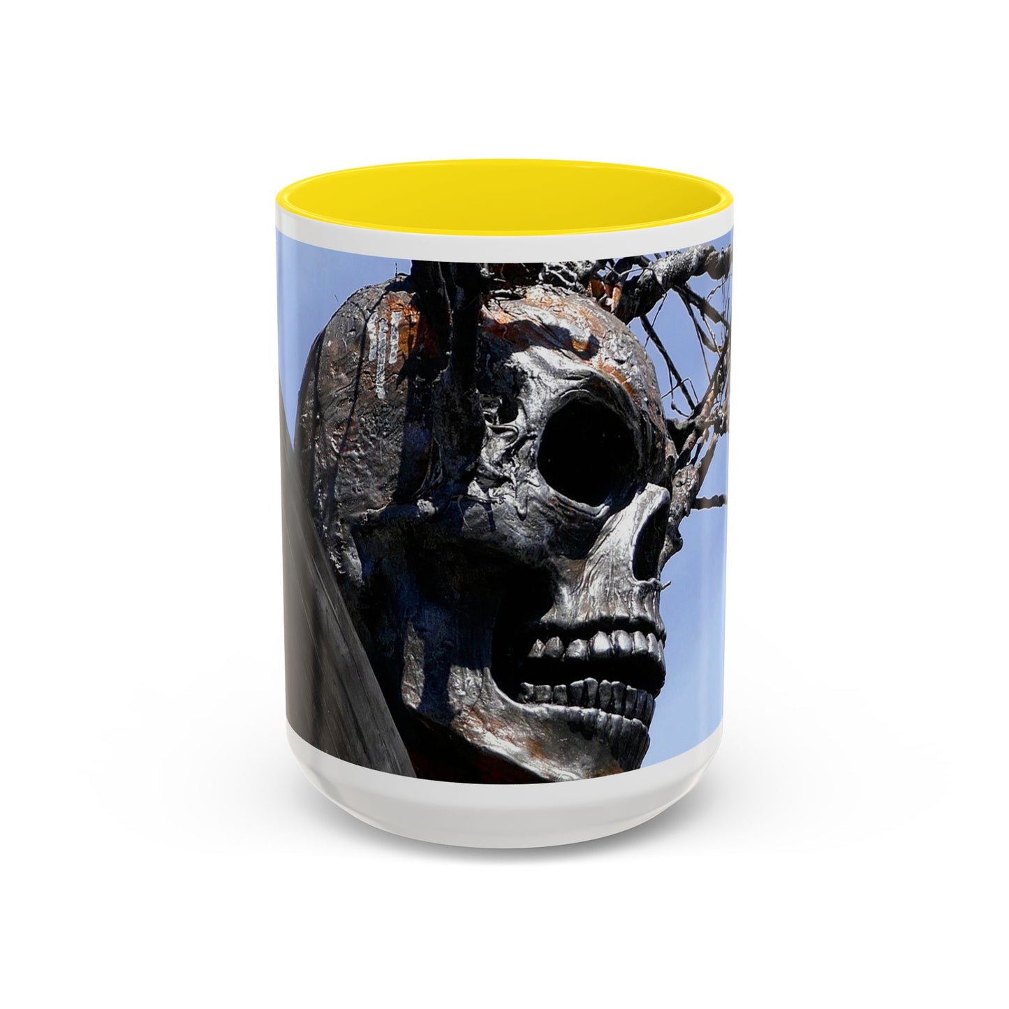 Skull Warrior - Accent Coffee Mug (11, 15oz)