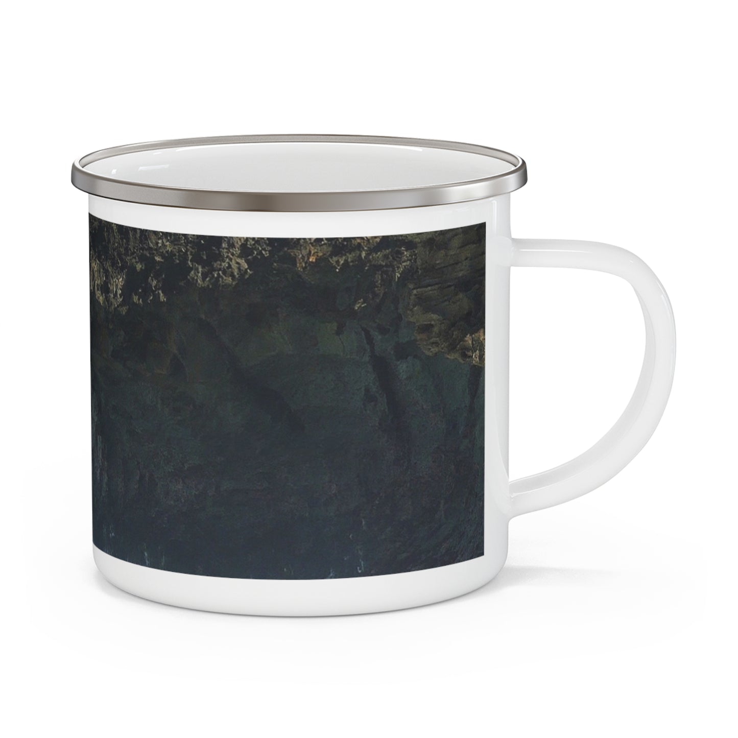 Surfer's Saving Rope - Enamel Camping Mug 12oz
