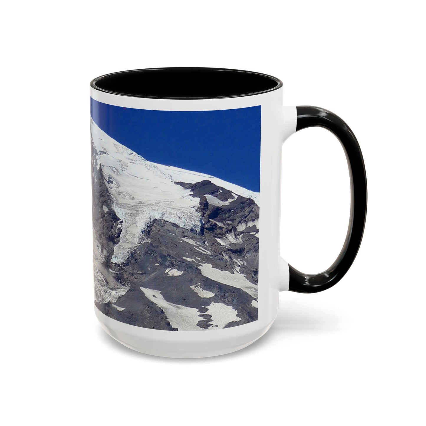 Majestic Mt. Rainier - Accent Coffee Mug (11, 15oz)