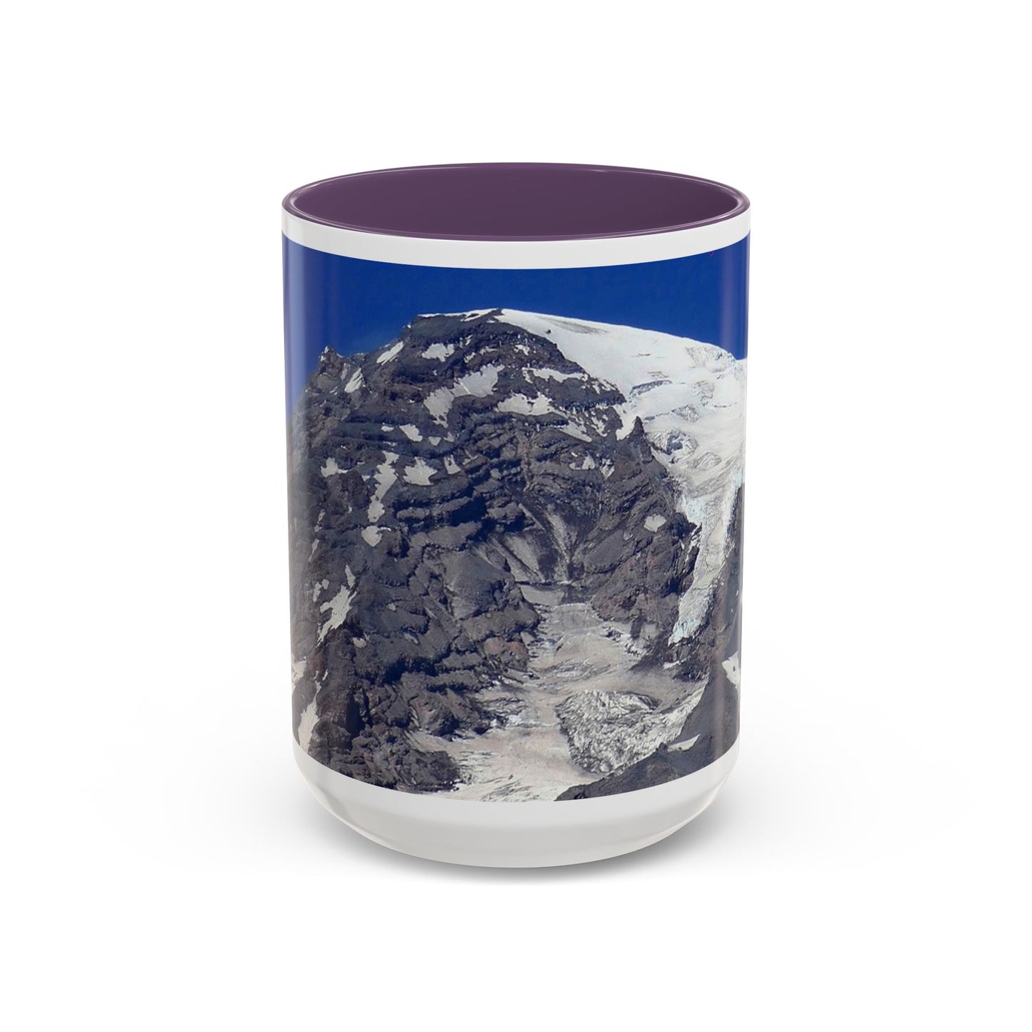 Majestic Mt. Rainier - Accent Coffee Mug (11, 15oz)