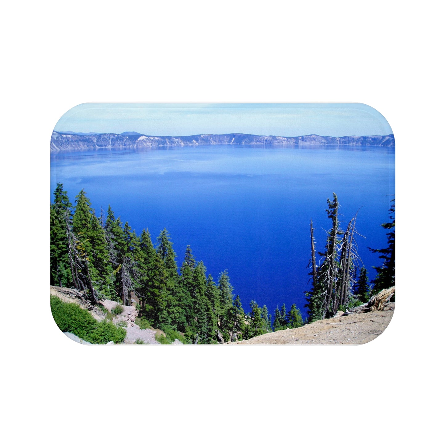 Deep Blue - Microfiber Bath Mat - Fry1Productions