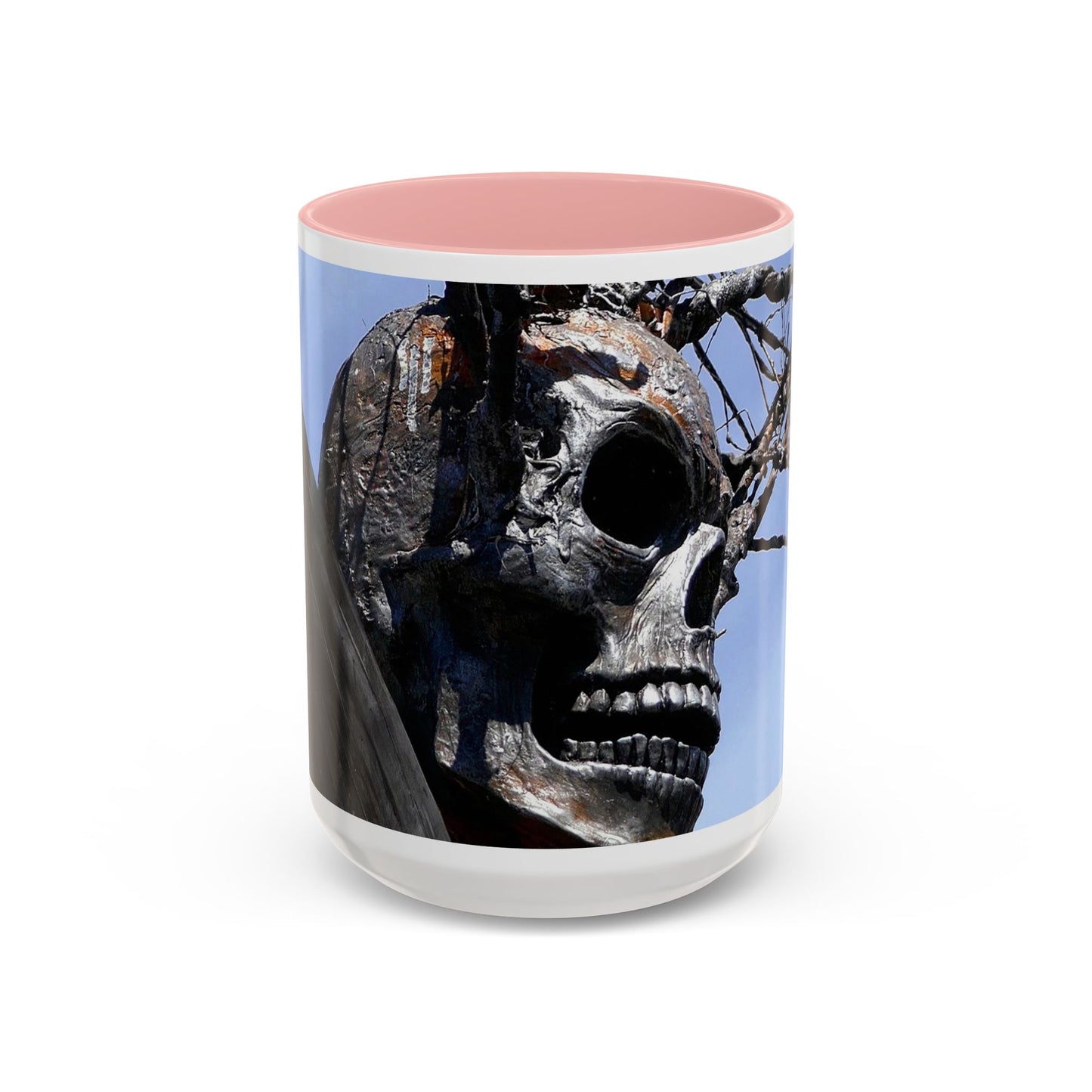 Skull Warrior - Accent Coffee Mug (11, 15oz)