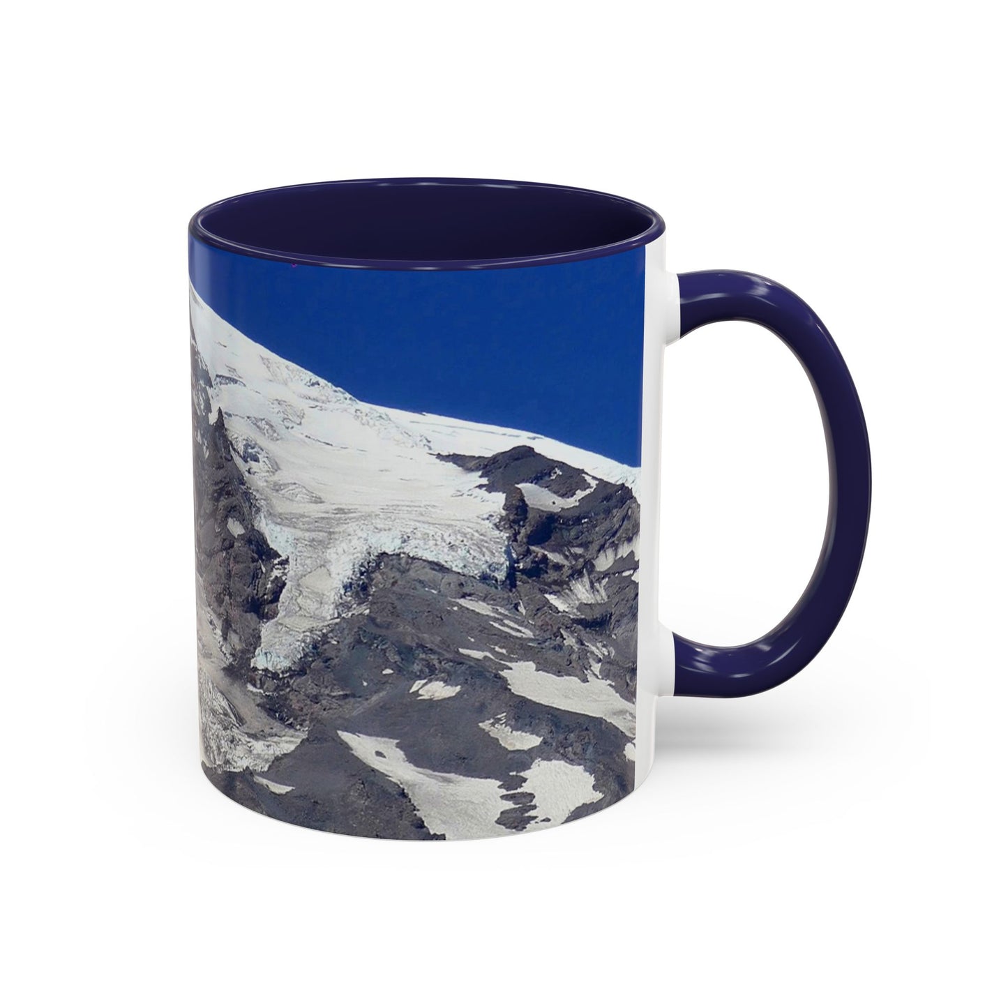 Majestic Mt. Rainier - Accent Coffee Mug (11, 15oz)