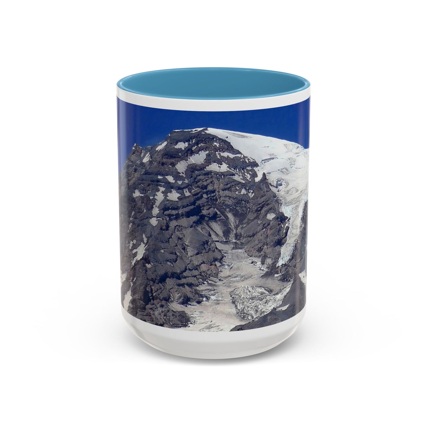 Majestic Mt. Rainier - Accent Coffee Mug (11, 15oz)