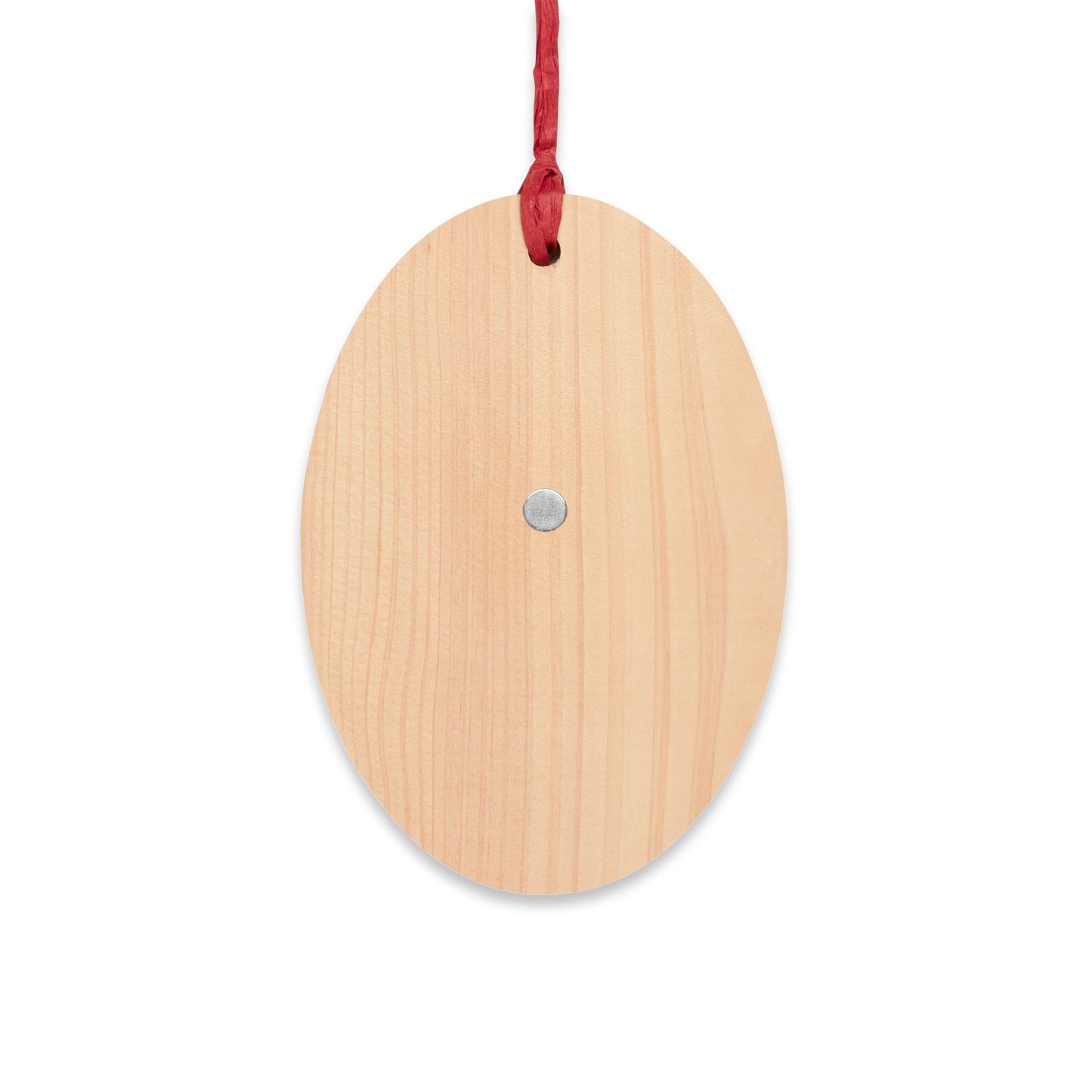 "Majestic Mt. Rainier" - Wooden Christmas Ornaments
