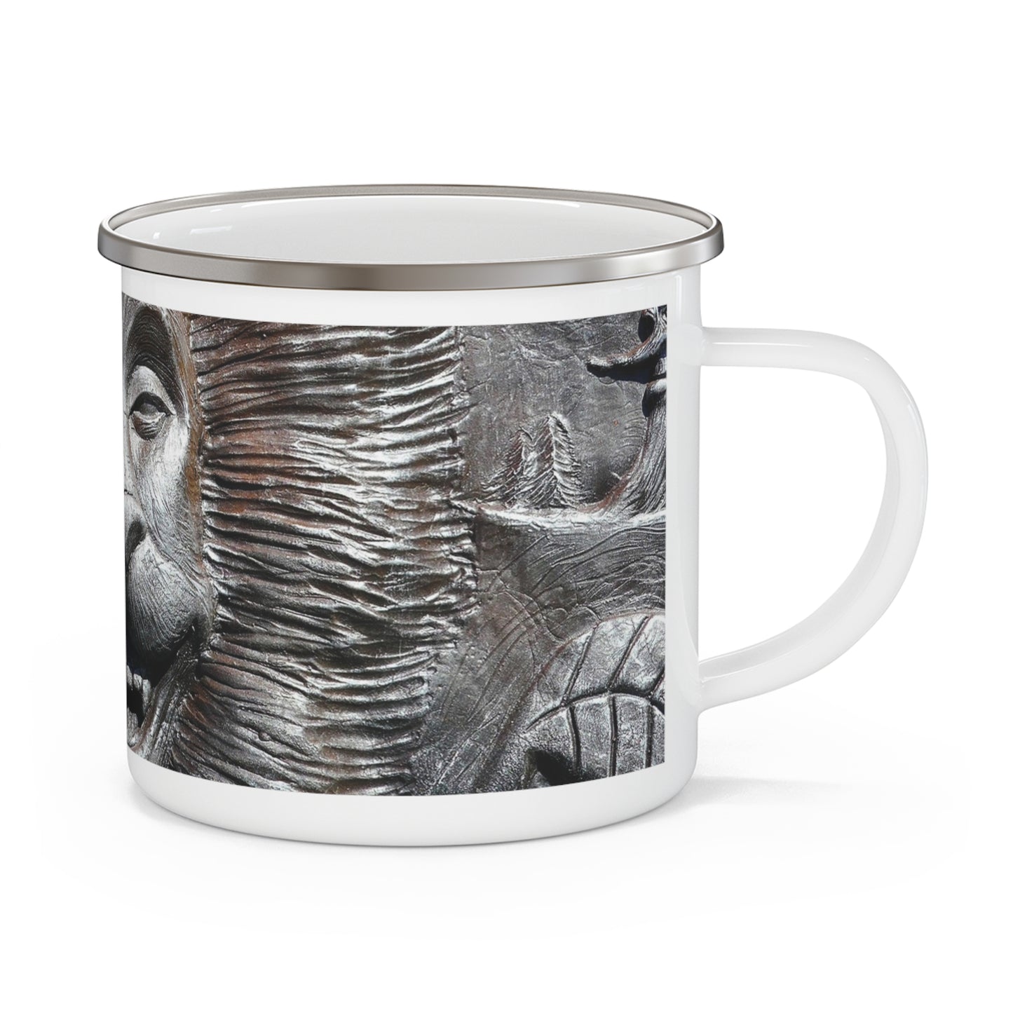 Lion’s Friend Forever - Enamel Camping Mug 12oz