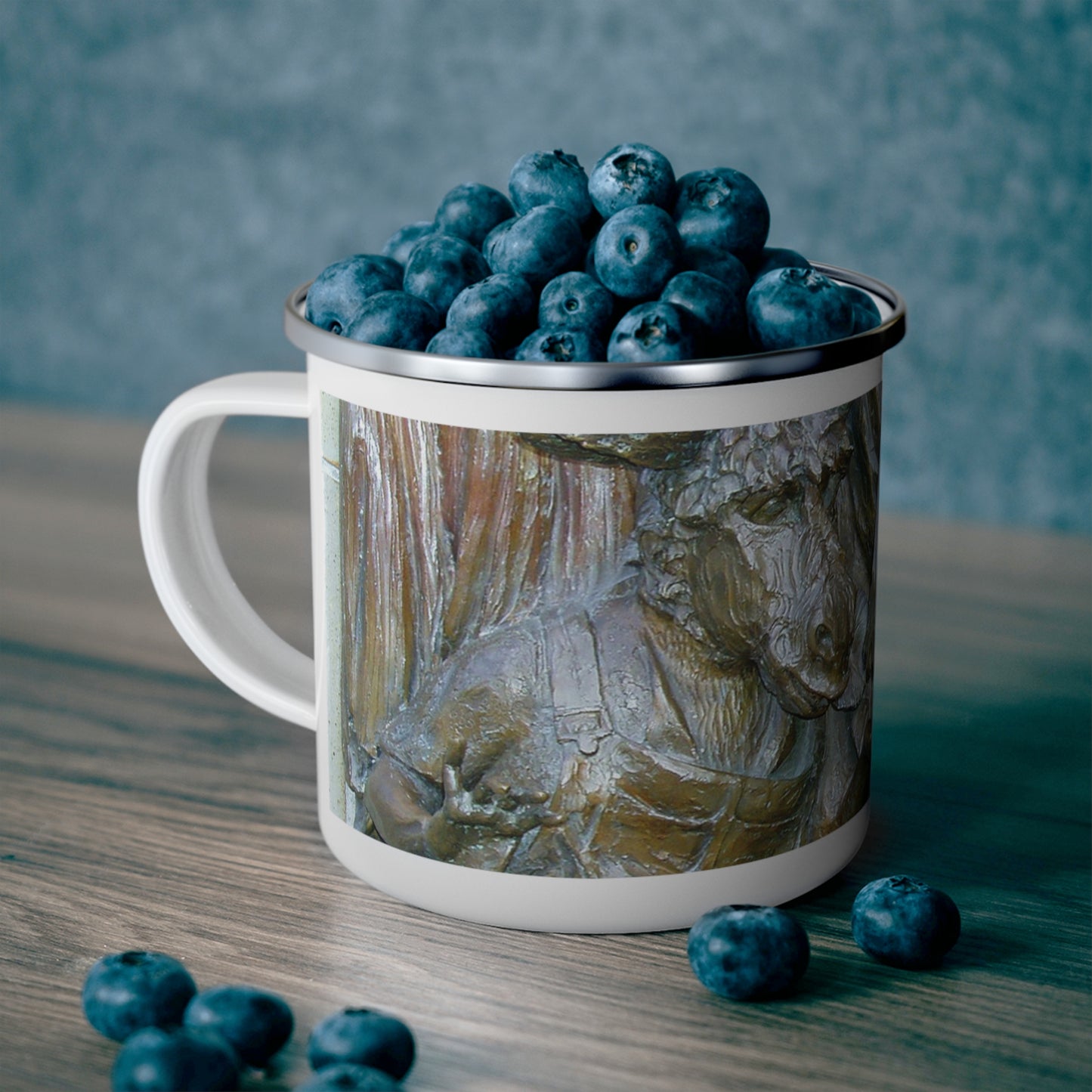 Flight Love - Enamel Camping Mug 12oz