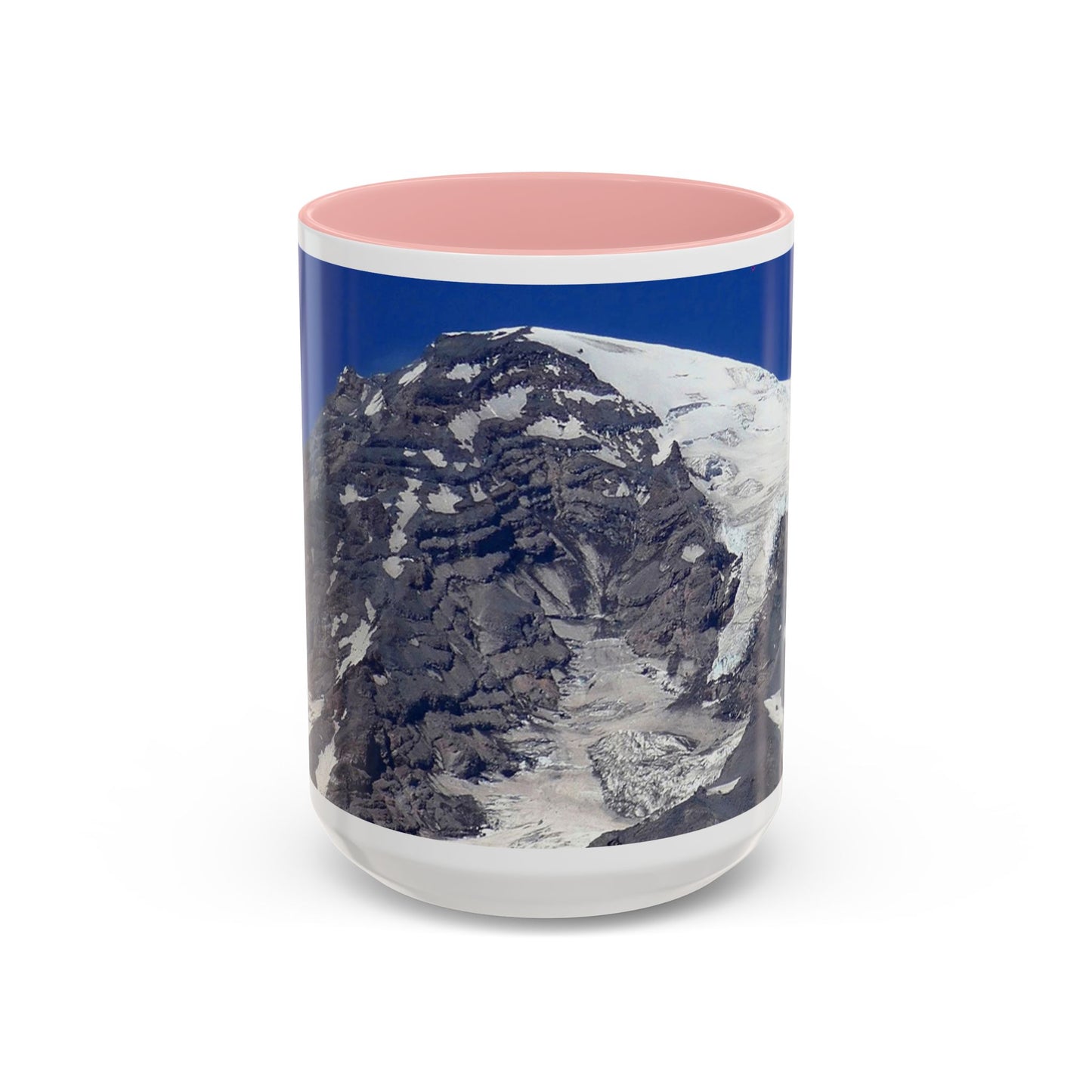 Majestic Mt. Rainier - Accent Coffee Mug (11, 15oz)