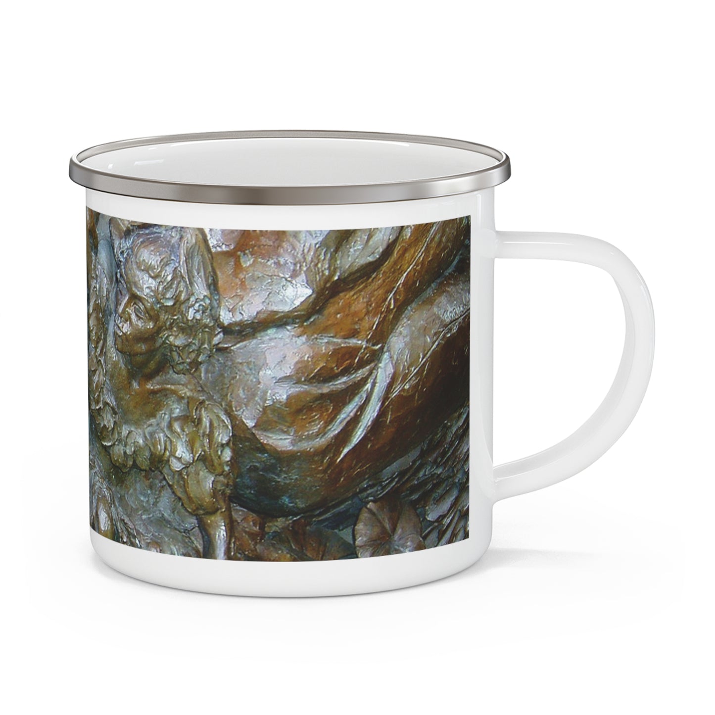 Flight Love - Enamel Camping Mug 12oz