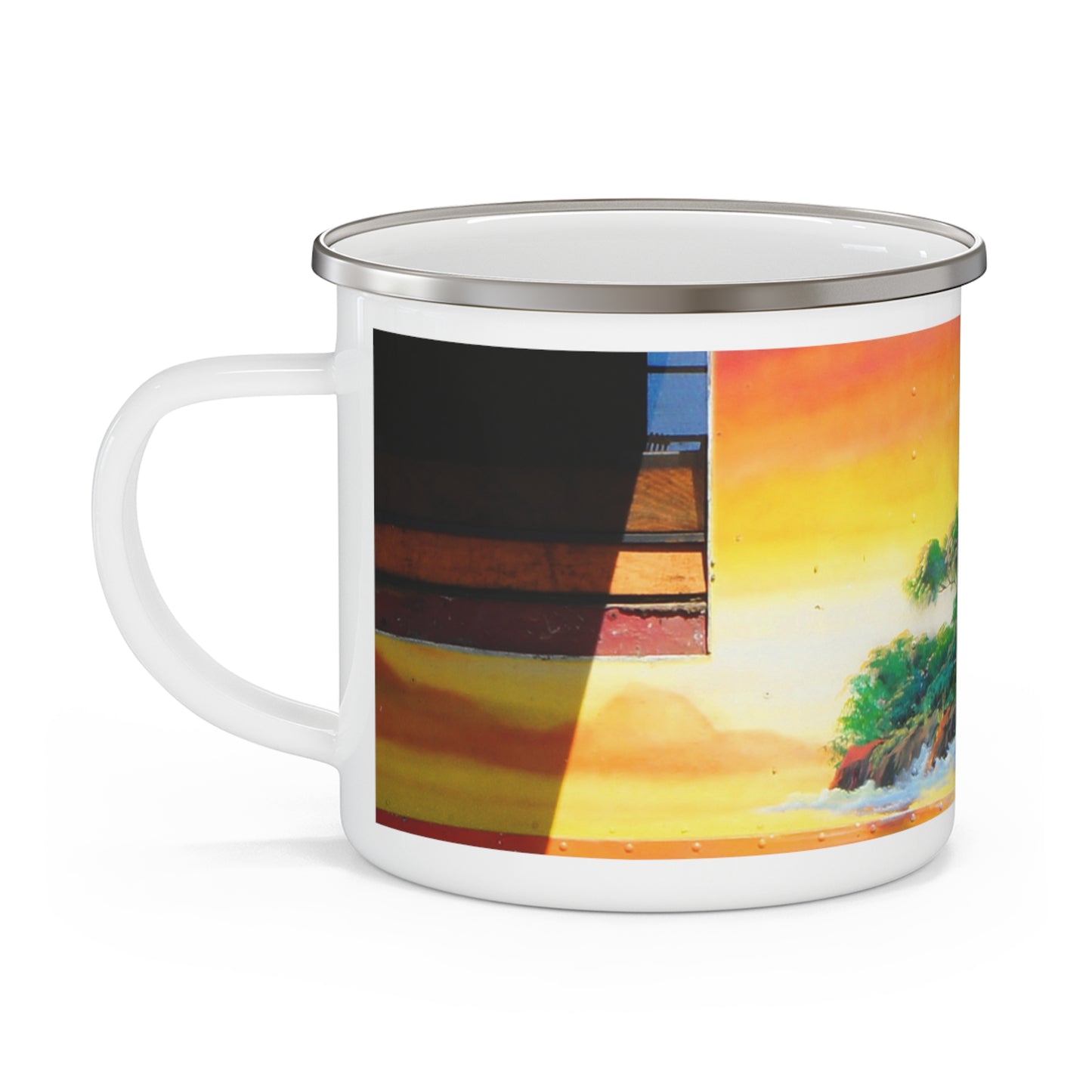 Island Love - Enamel Camping Mug