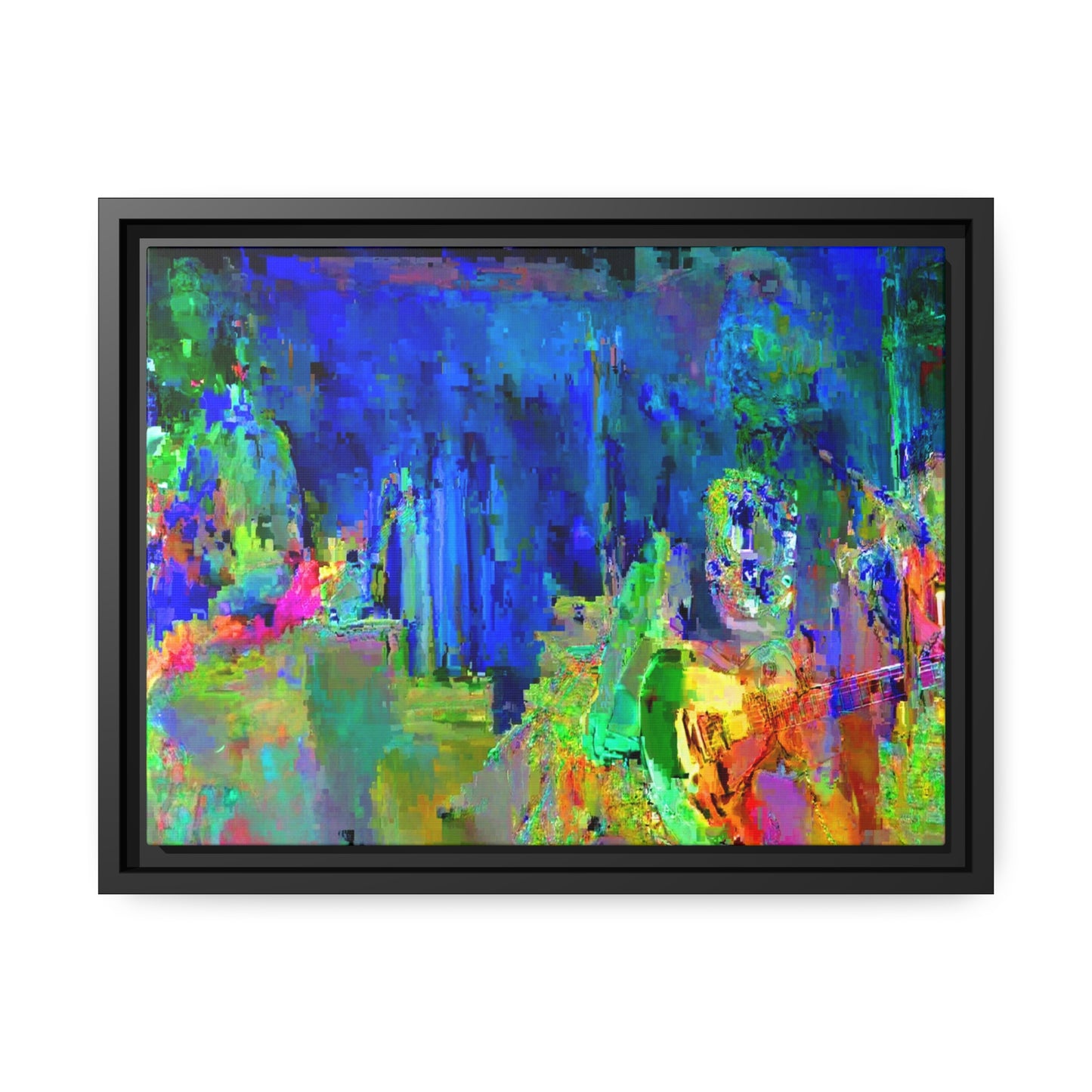 Rock n Roll Forever - Matte Canvas, Black Frame - Fry1Productions