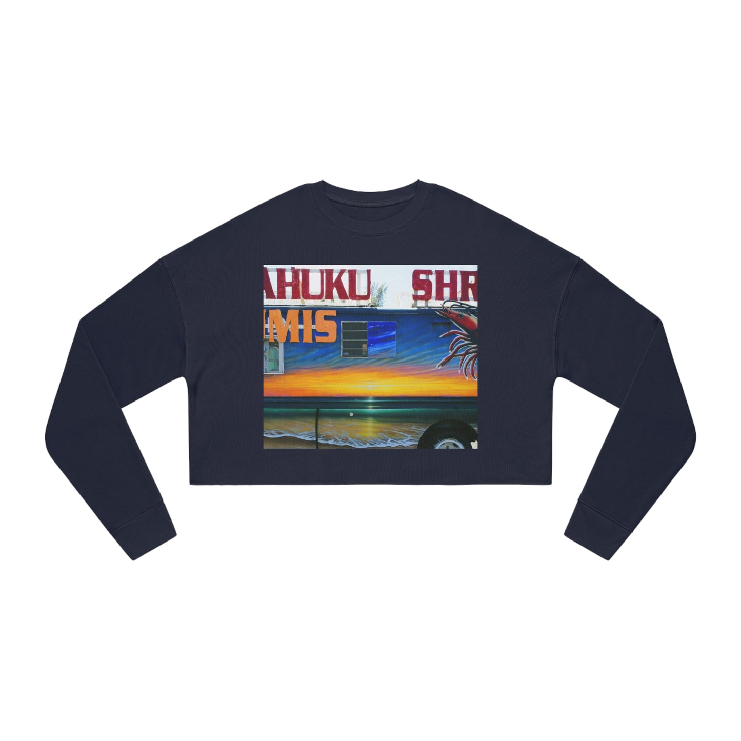 Fumis Aloha - Women's Cropped Sweatshirt - Fry1Productions