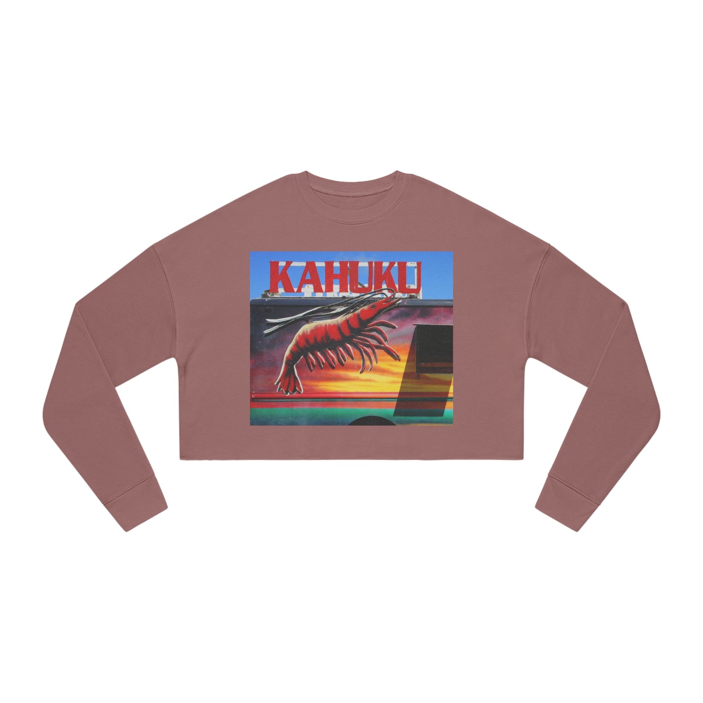 Kahuku Kai - Women's Cropped Sweatshirt - Fry1Productions