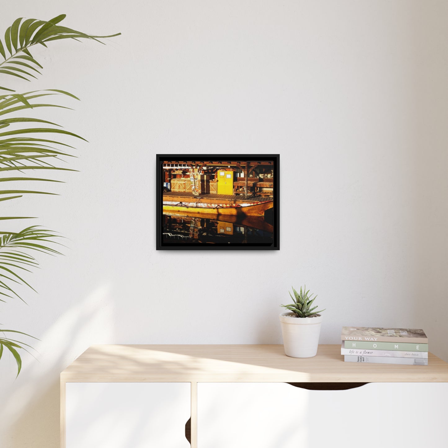 Q'il'bid Awe - Matte Canvas, Black Frame - Fry1Productions