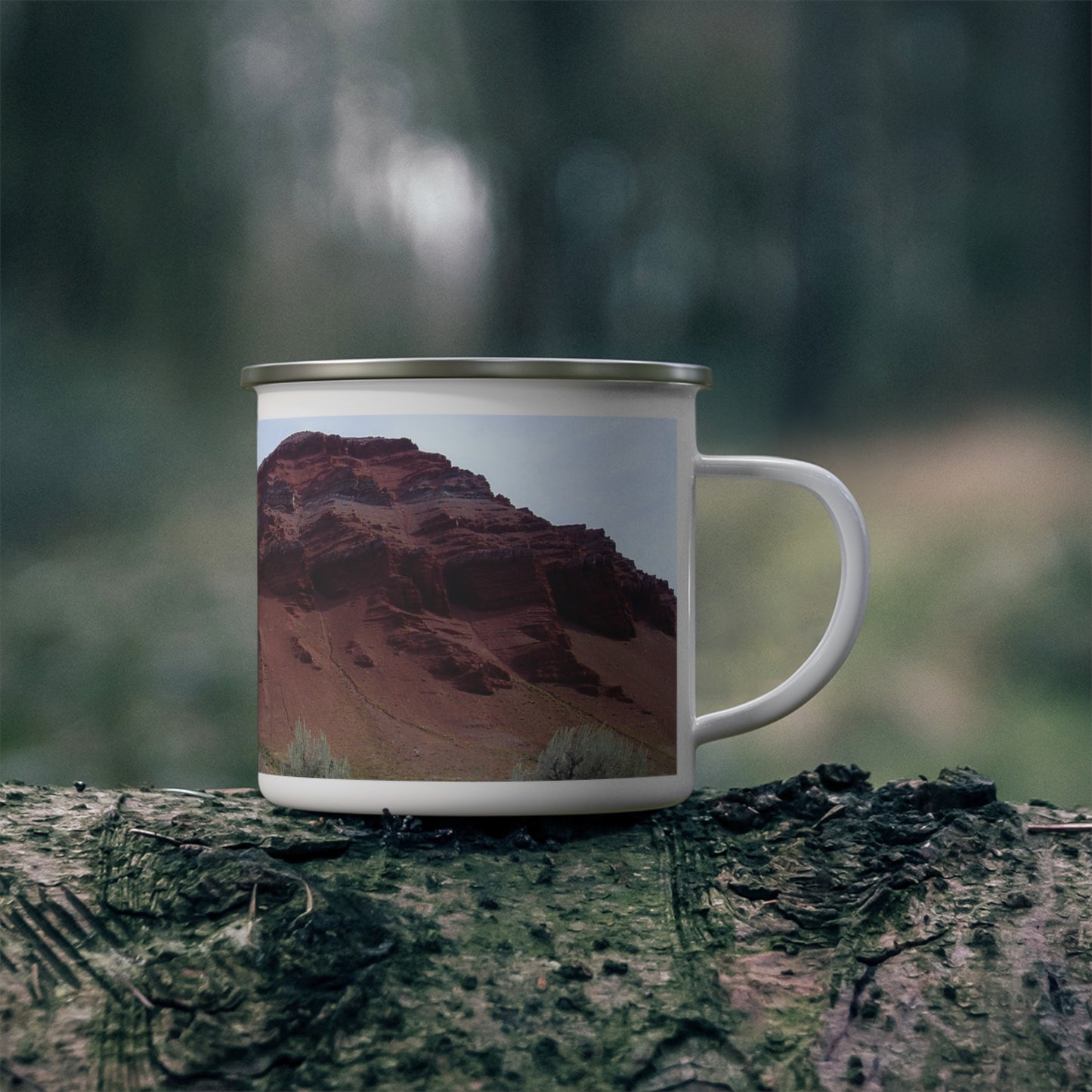 Native Hills - Enamel Camping Mug 12oz