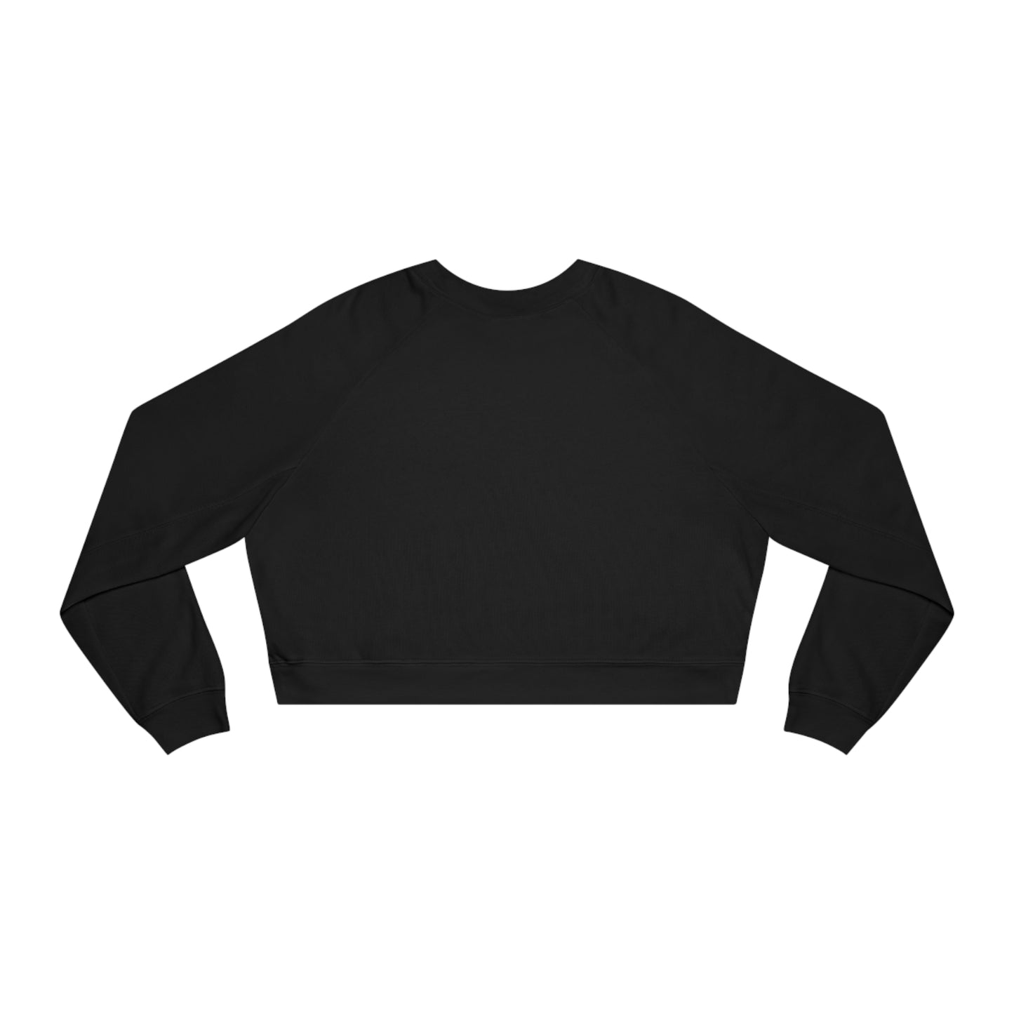 Skull Warrior Stare - Women's Cropped Fleece Pullover - Fry1Productions