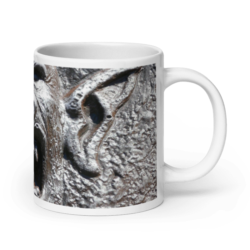 Frenzy Scream - White Glossy Mug (11, 15, 20 oz)
