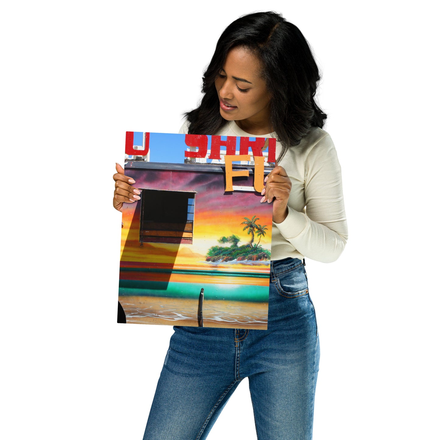Island Love - Glossy Metal Prints - Fry1Productions