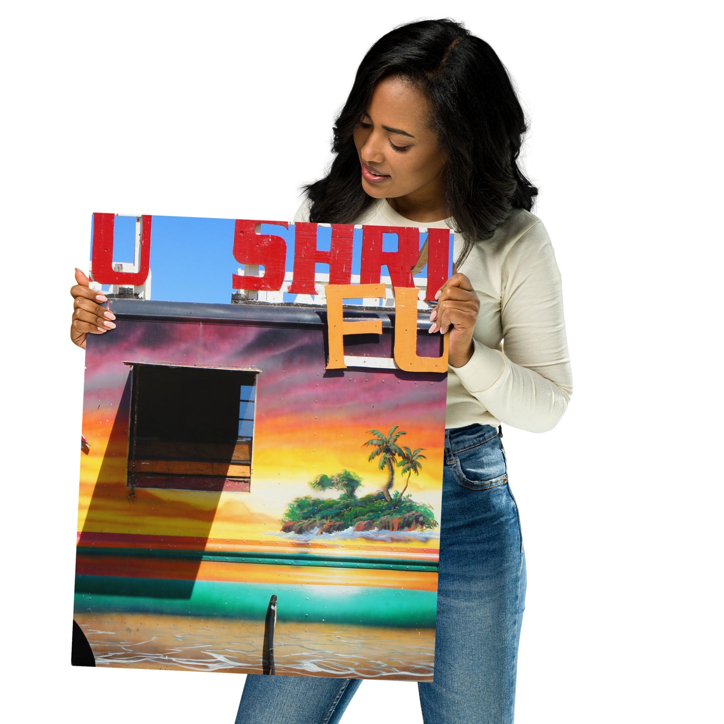 Island Love - Glossy Metal Prints - Fry1Productions