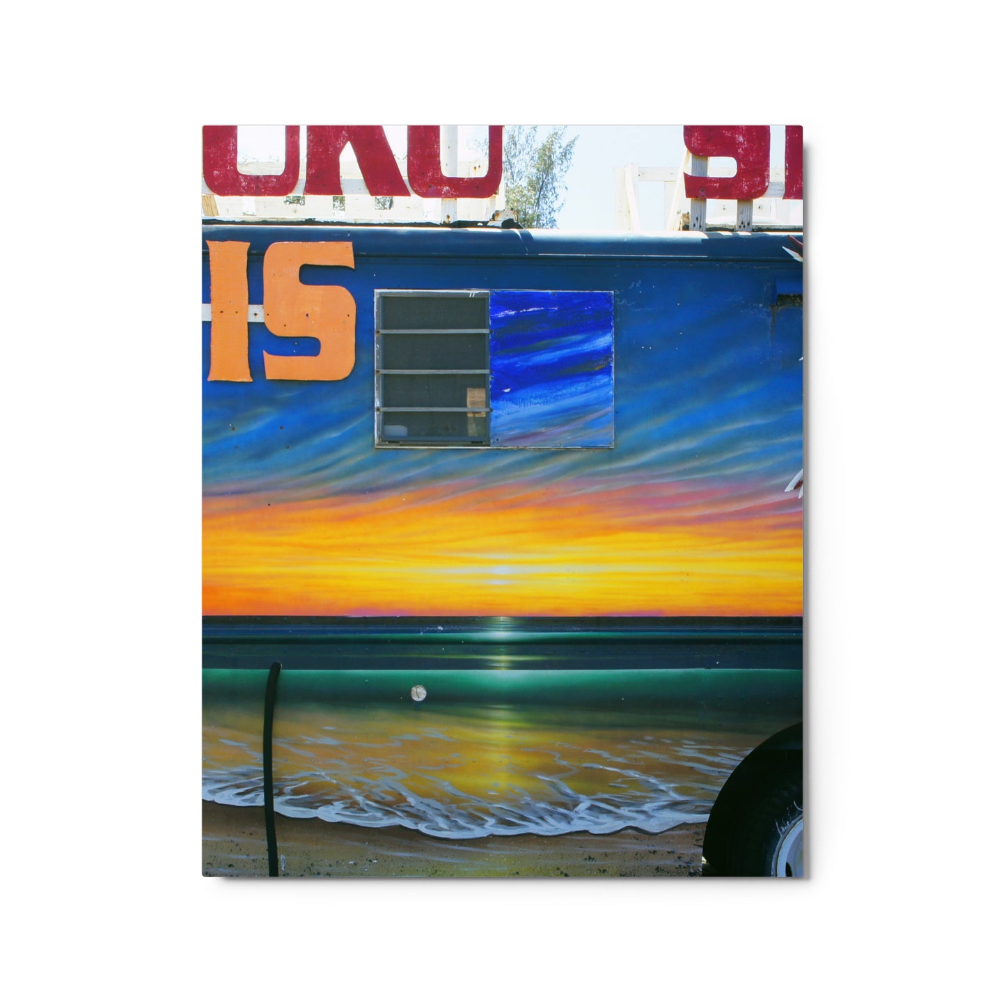 Fumis Aloha - Glossy Metal Prints - Fry1Productions