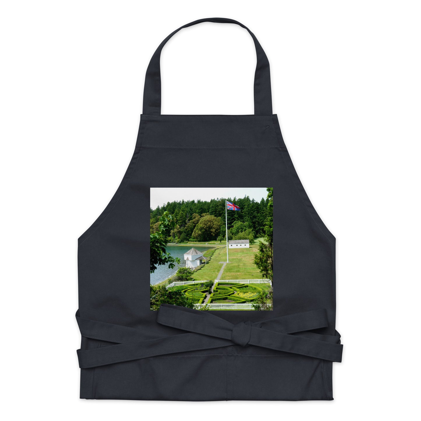 Magnificent Grandiose Views - Organic cotton apron - Fry1Productions