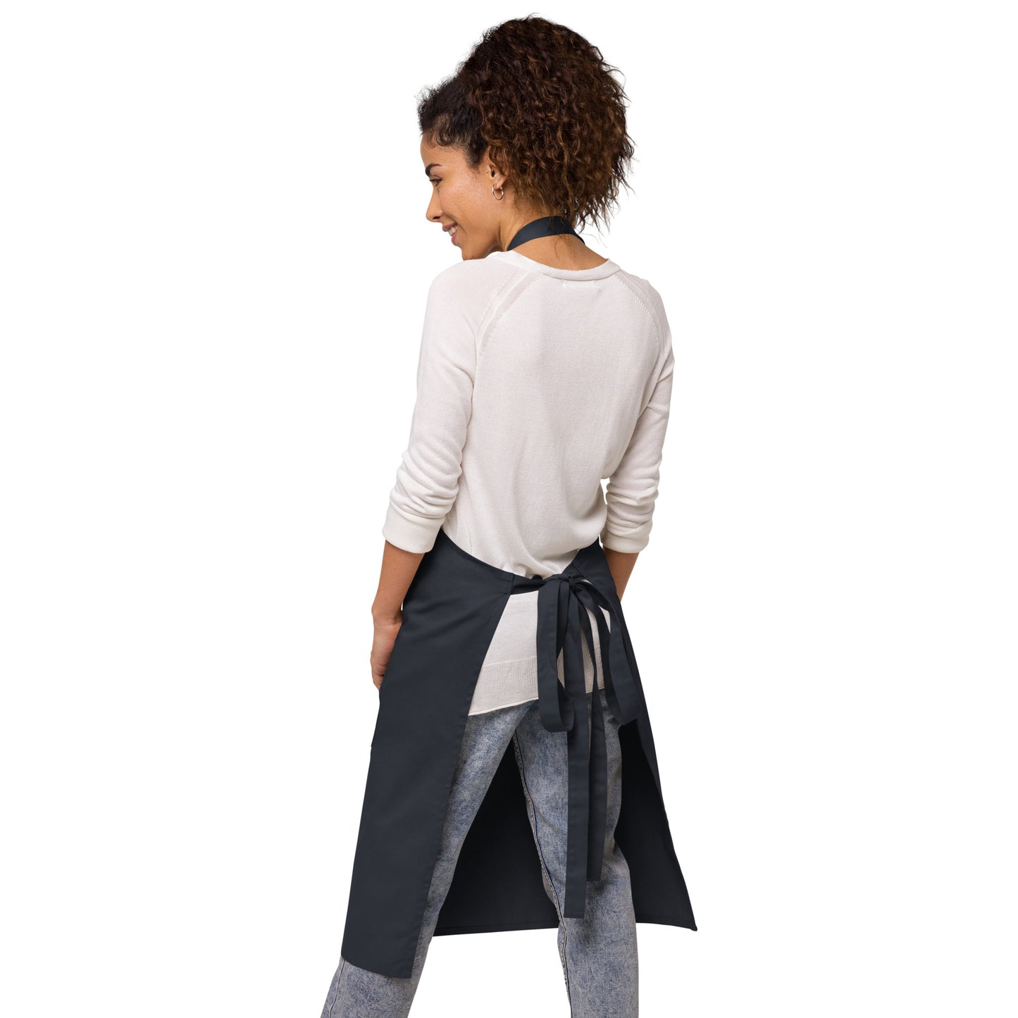 Q'il'bid Awe - Organic cotton apron - Fry1Productions