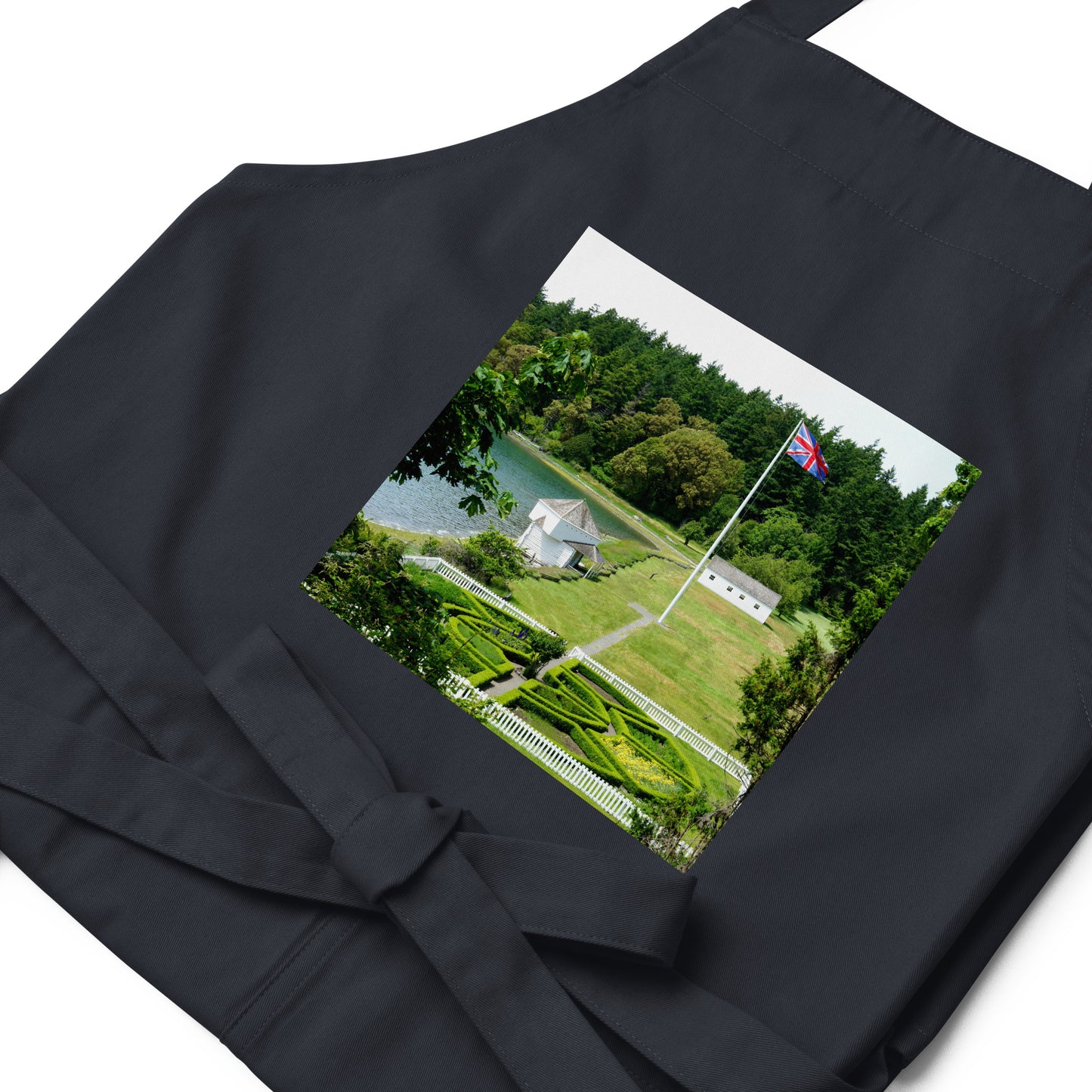 Magnificent Grandiose Views - Organic cotton apron - Fry1Productions