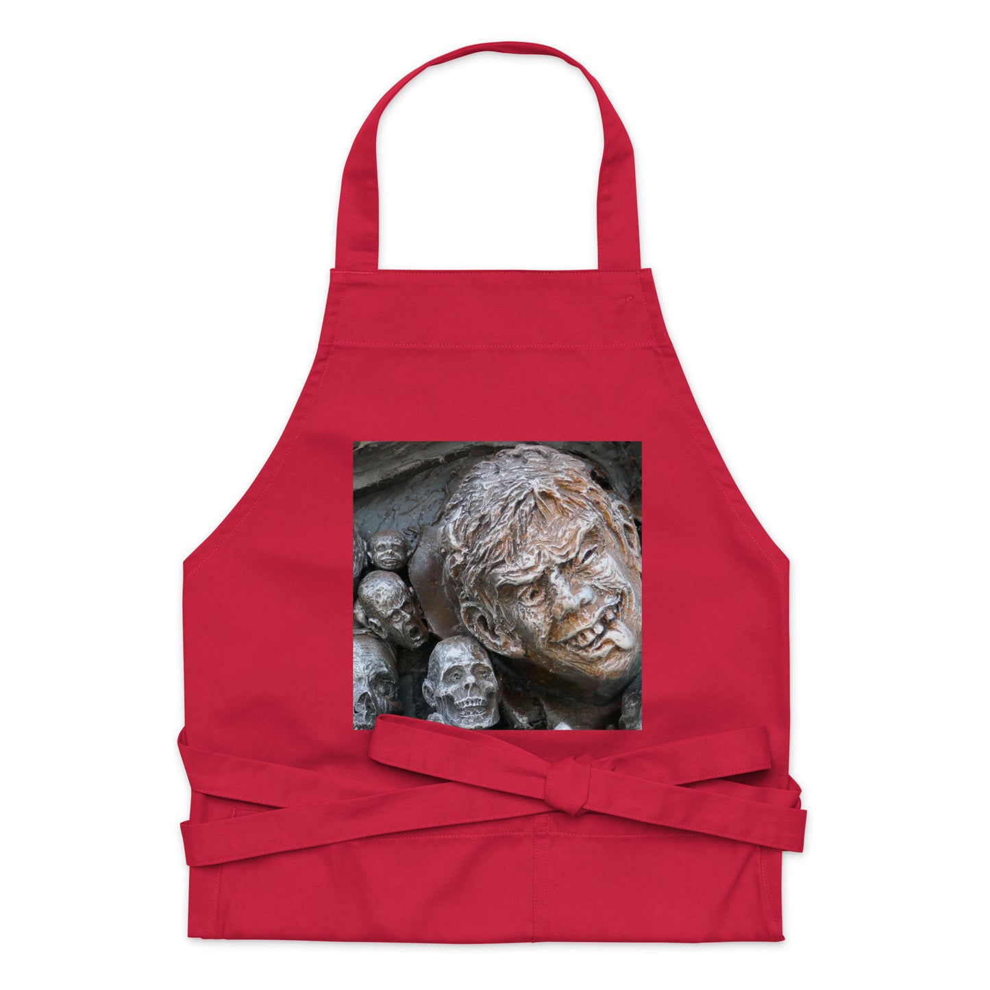 Waiting For The King - Organic cotton apron - Fry1Productions