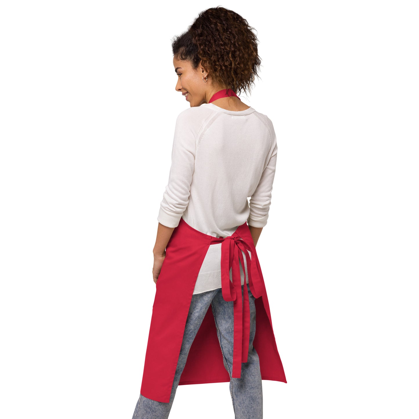Q'il'bid Awe - Organic cotton apron - Fry1Productions