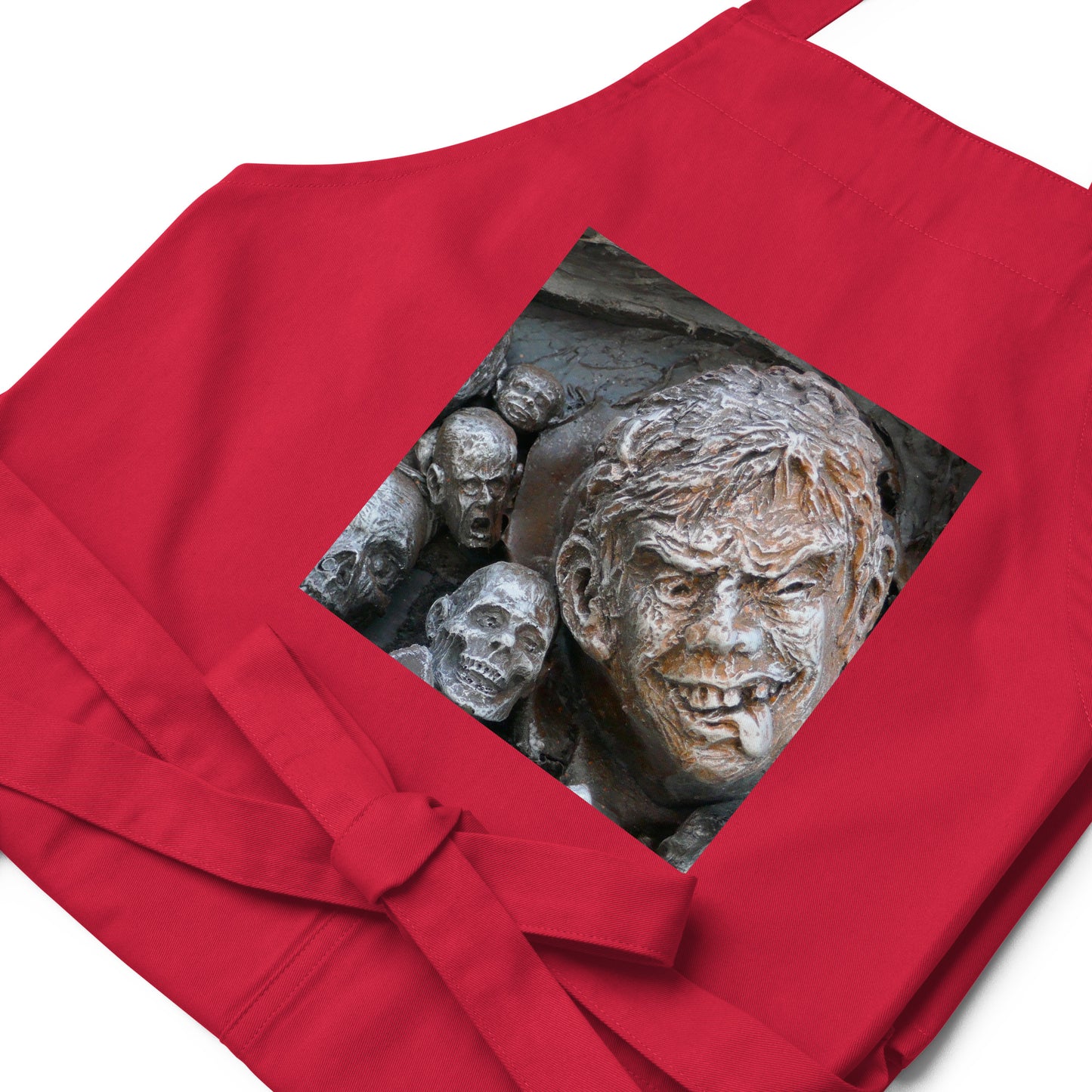 Waiting For The King - Organic cotton apron - Fry1Productions