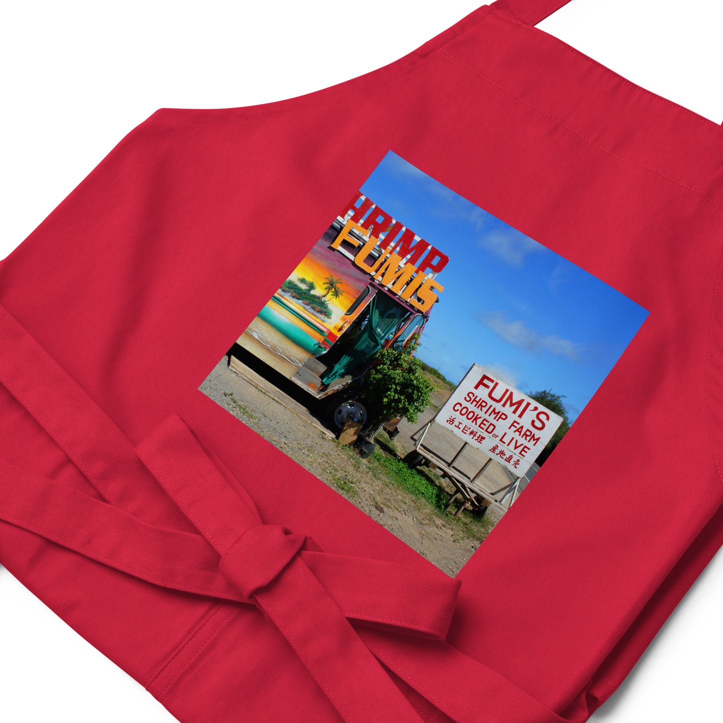 Kaulana Delights - Organic cotton apron - Fry1Productions