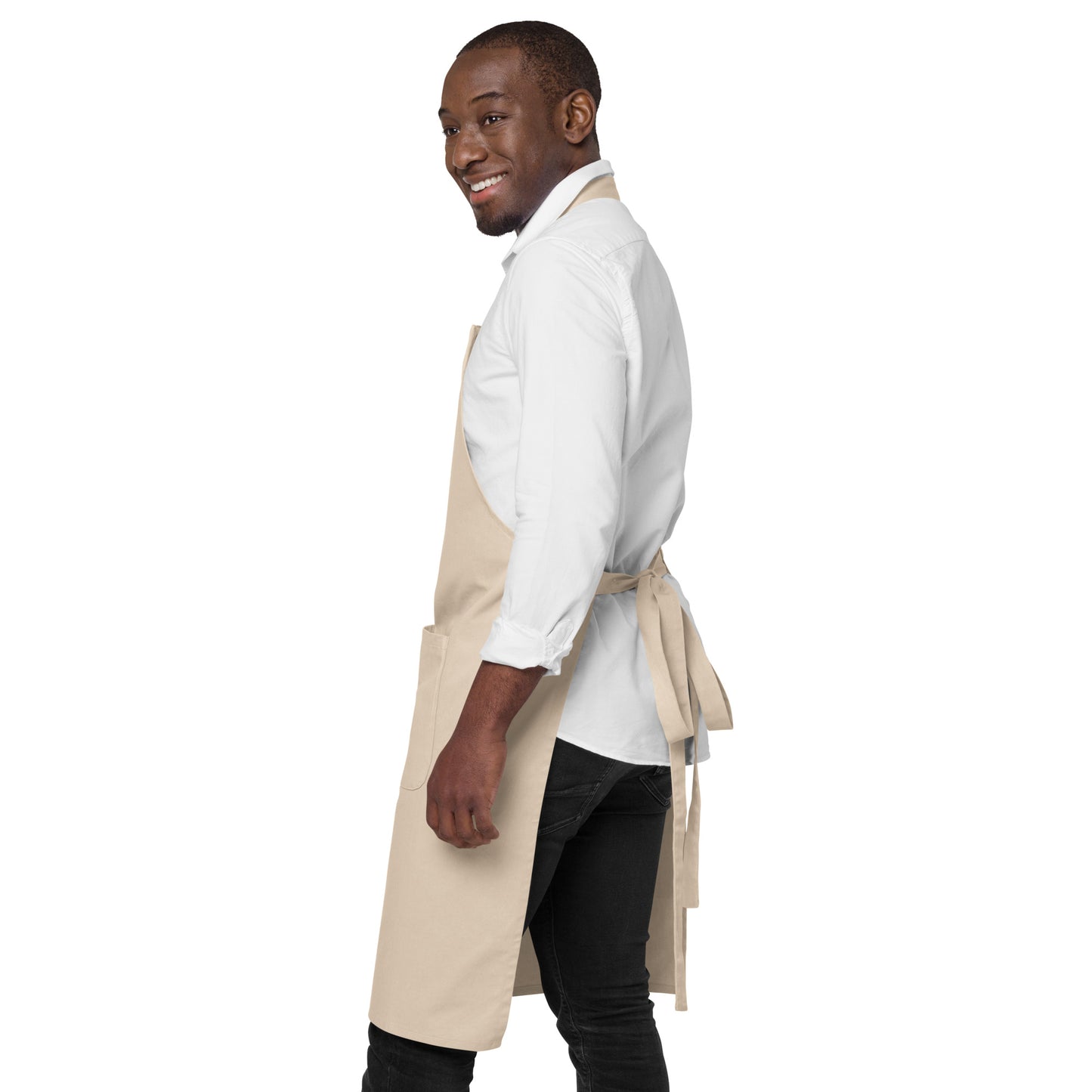 Waiting For The King - Organic cotton apron - Fry1Productions