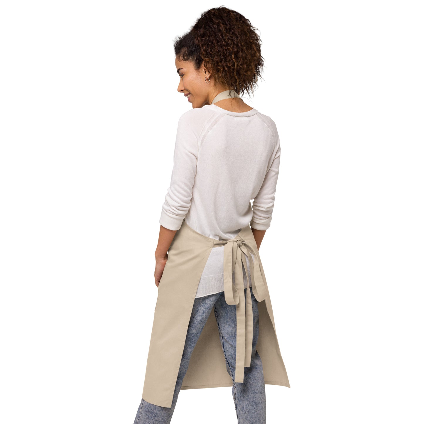 Q'il'bid Awe - Organic cotton apron - Fry1Productions