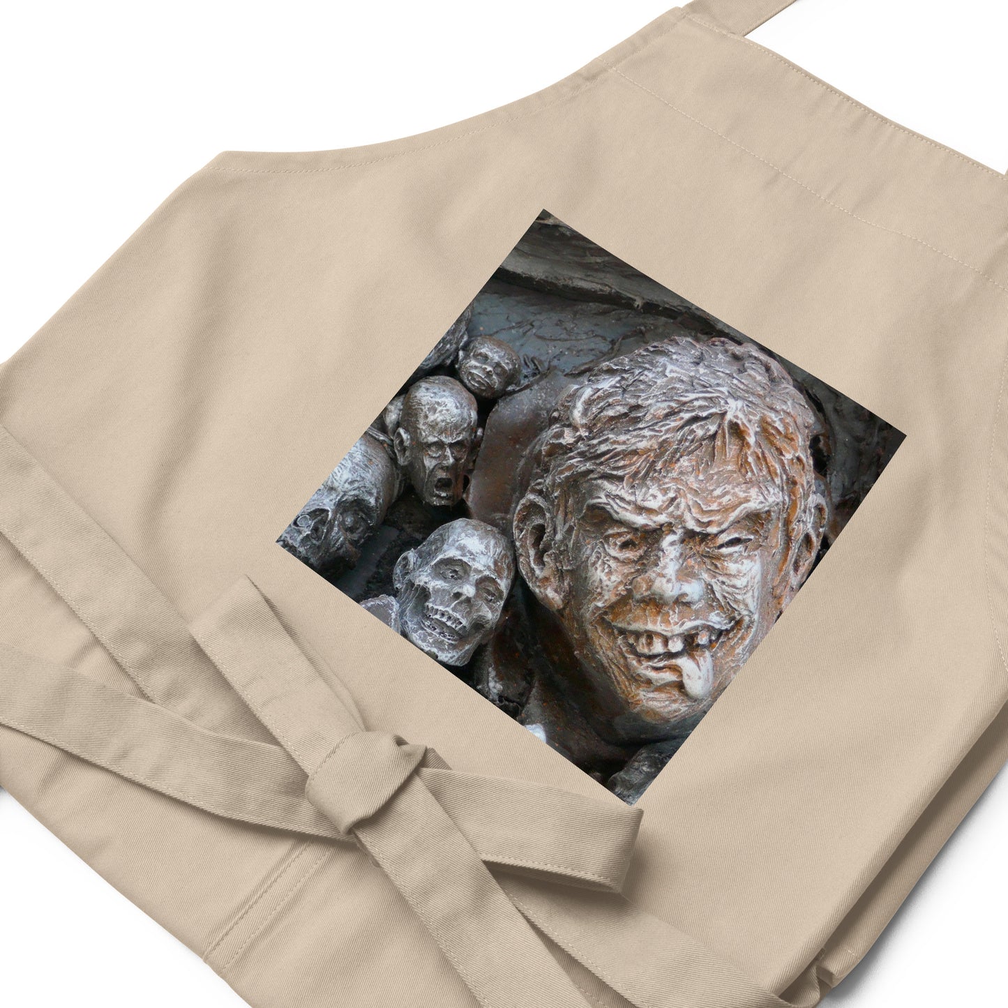 Waiting For The King - Organic cotton apron - Fry1Productions