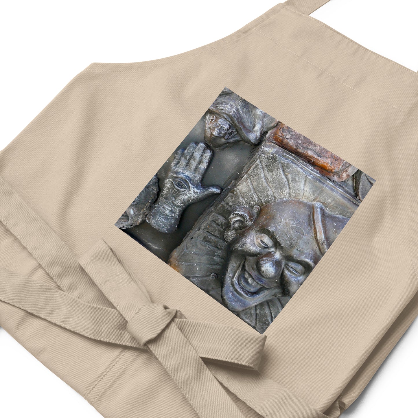 Cosmic Laughter - Organic cotton apron - Fry1Productions