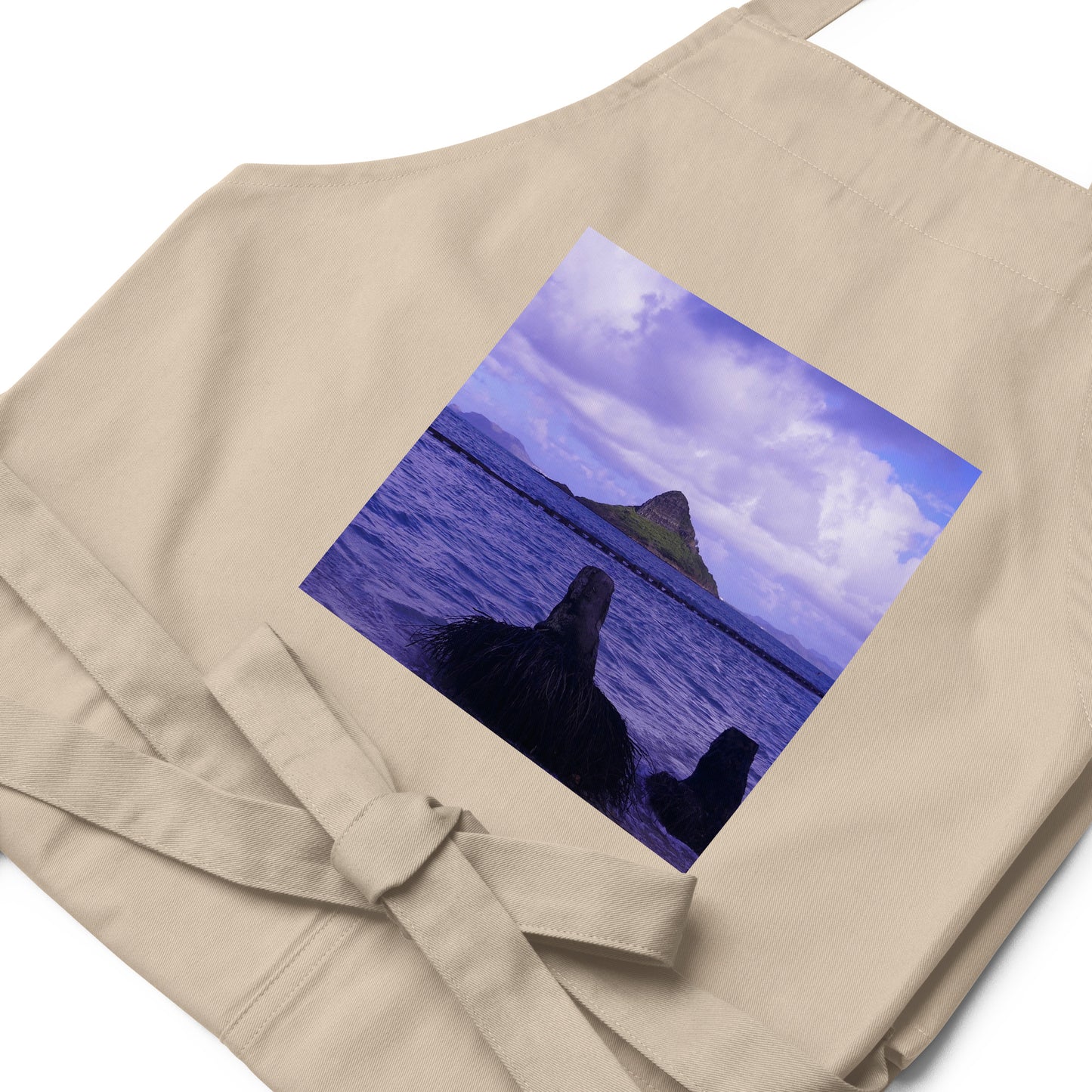 Wade To Chinaman's Hat - Organic cotton apron - Fry1Productions