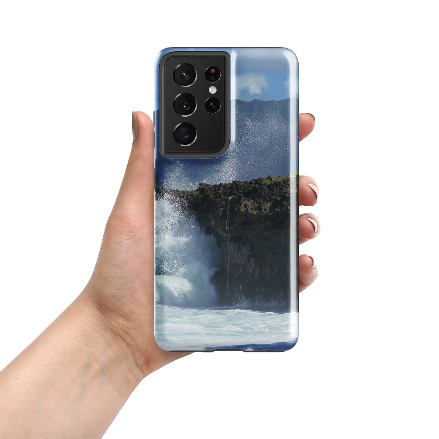 Rockin Surfer's Rope - Tough Case for Samsung ( Galaxy S24 Ultra - Galaxy S10 ) - Fry1Productions