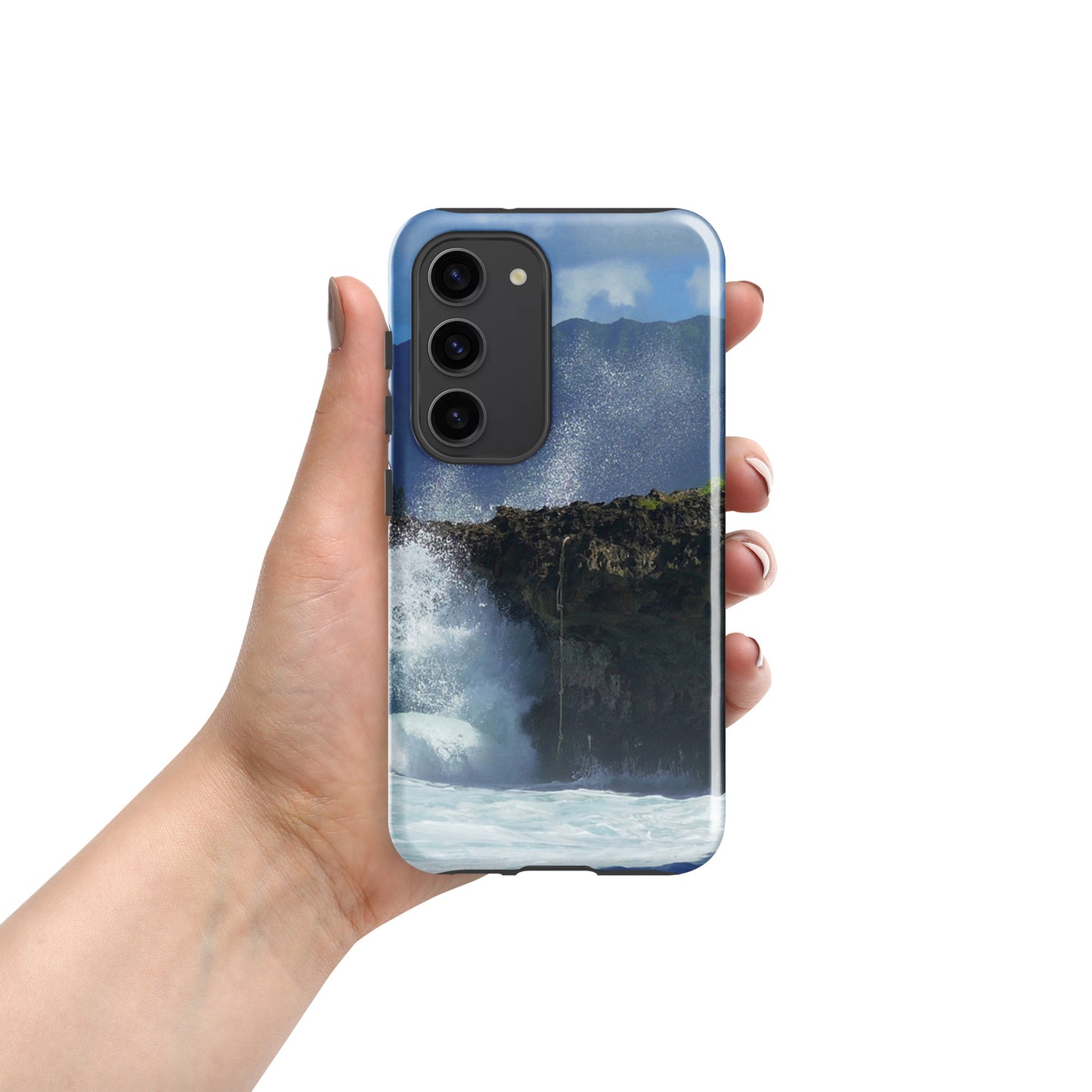 Rockin Surfer's Rope - Tough Case for Samsung ( Galaxy S24 Ultra - Galaxy S10 ) - Fry1Productions