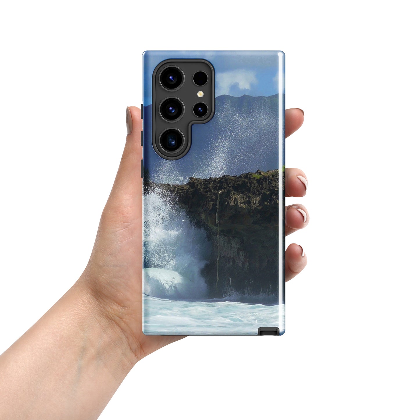 Rockin Surfer's Rope - Tough Case for Samsung ( Galaxy S24 Ultra - Galaxy S10 ) - Fry1Productions