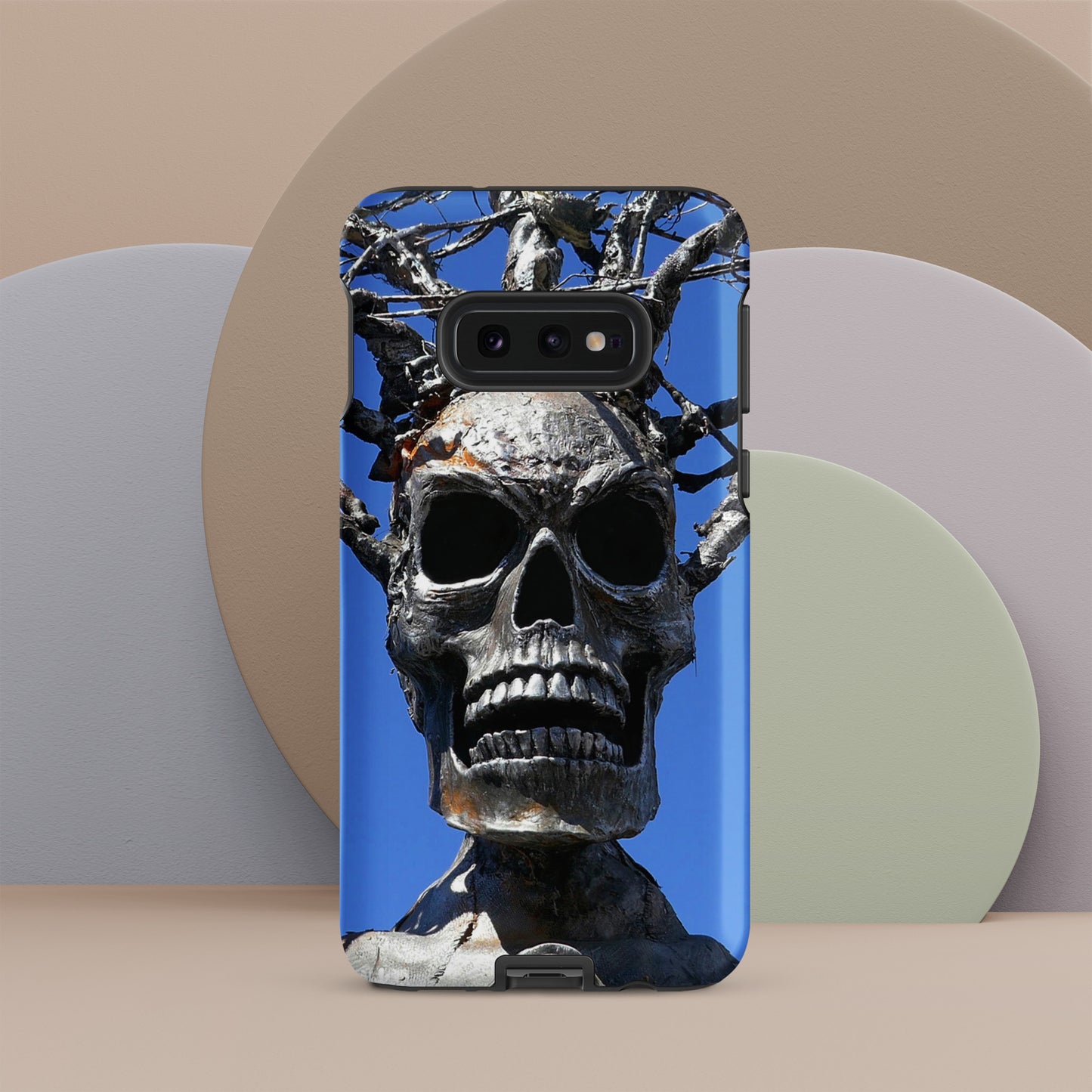 Skull Warrior Stare - Tough Case for Samsung ( Galaxy S24 Ultra - Galaxy S10 ) - Fry1Productions