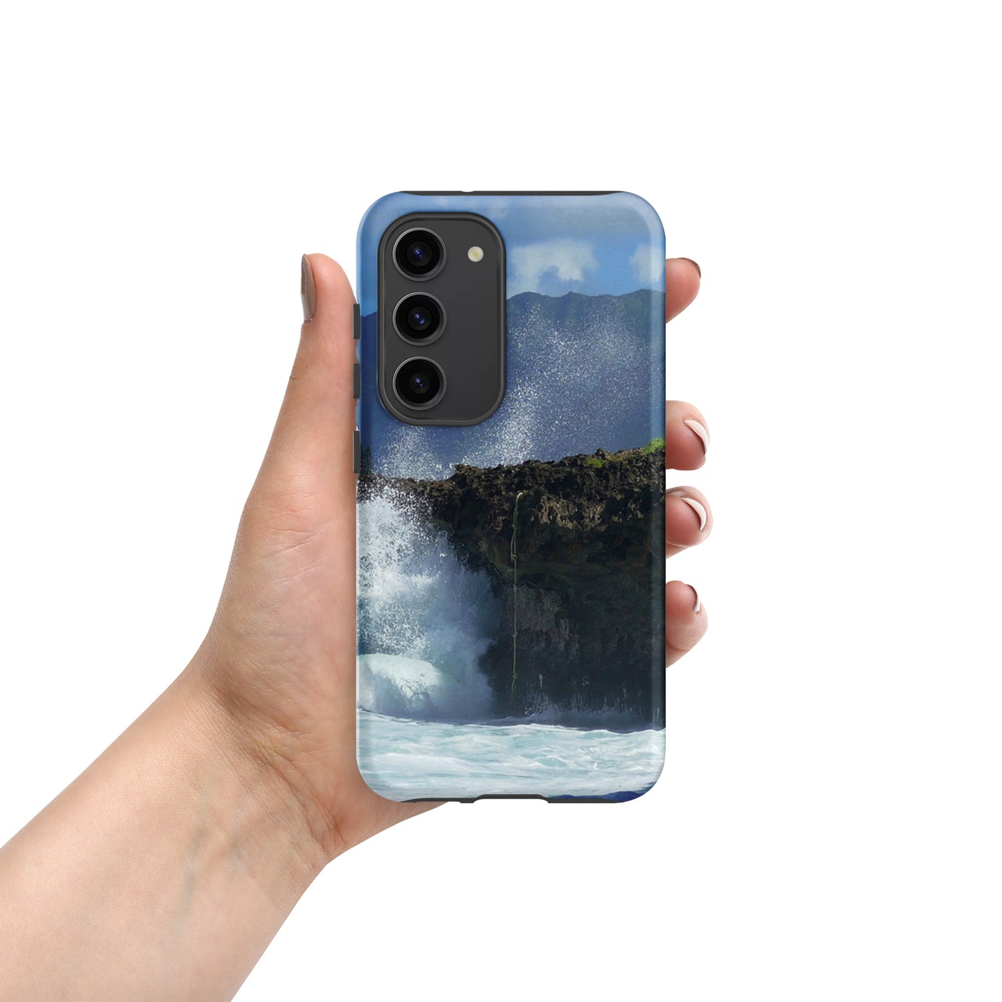 Rockin Surfer's Rope - Tough Case for Samsung ( Galaxy S24 Ultra - Galaxy S10 ) - Fry1Productions