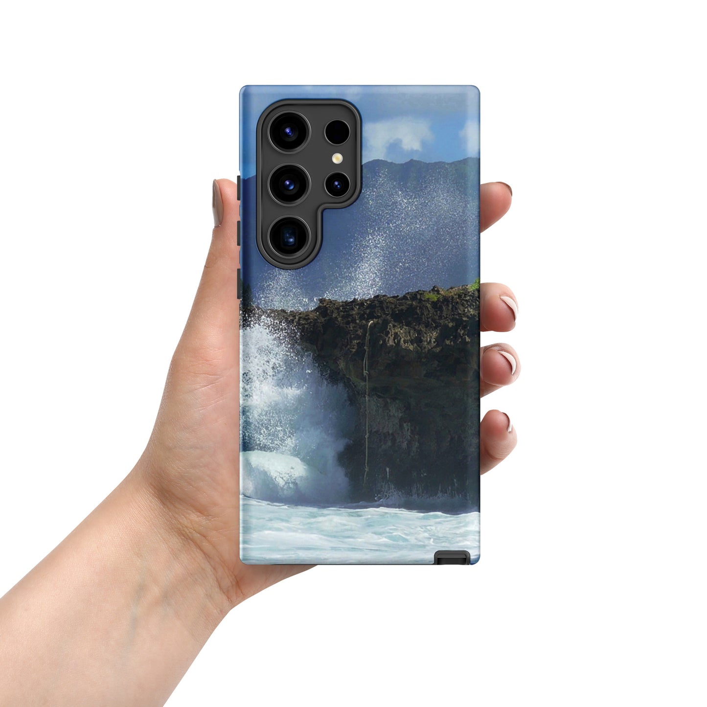 Rockin Surfer's Rope - Tough Case for Samsung ( Galaxy S24 Ultra - Galaxy S10 ) - Fry1Productions