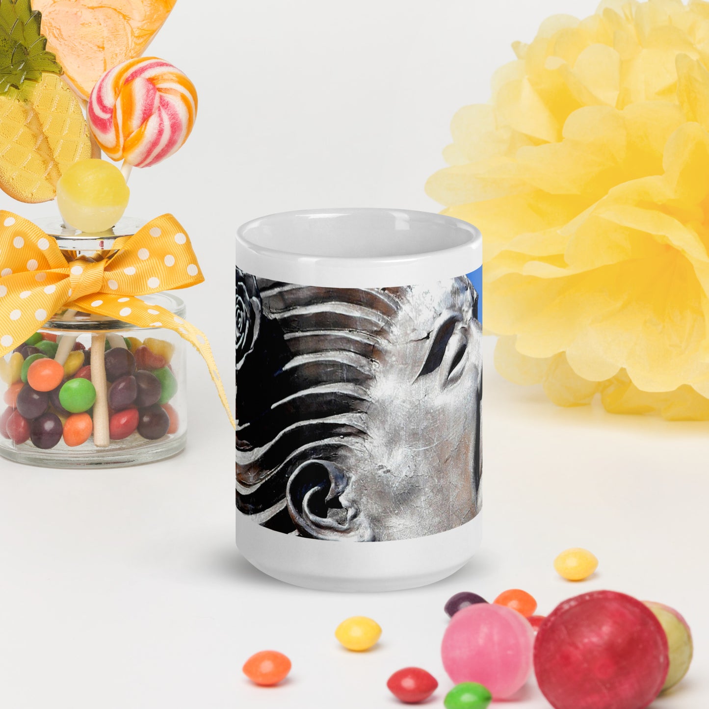 Nymph Beauty - White Glossy Mug