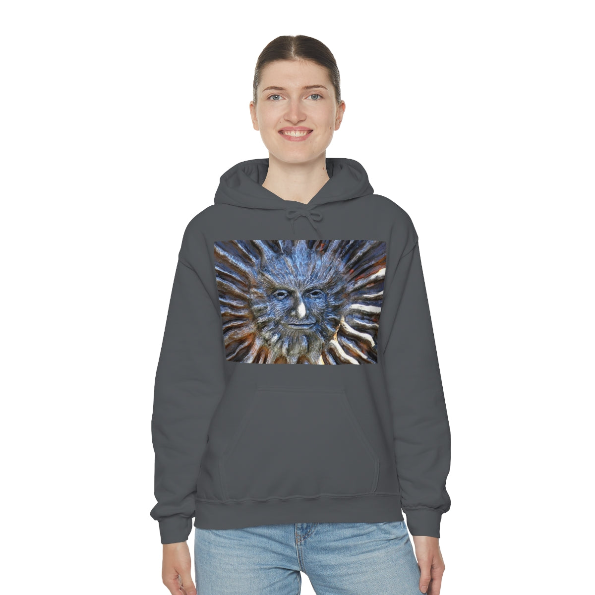 Sun God - Unisex Heavy Blend Hooded Sweatshirt - Fry1Productions