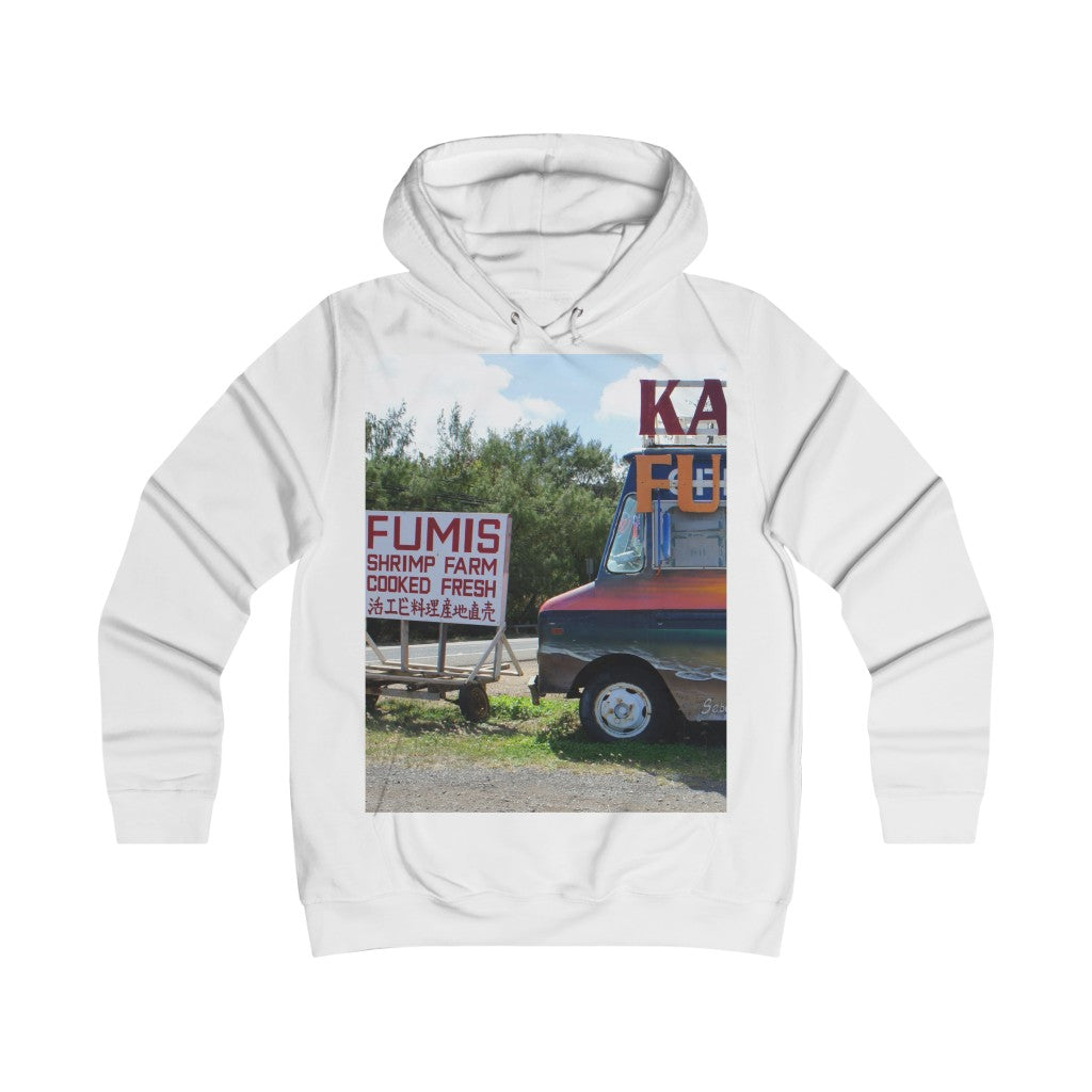 Aloha Keanu - Girlie College Hoodie - Fry1Productions