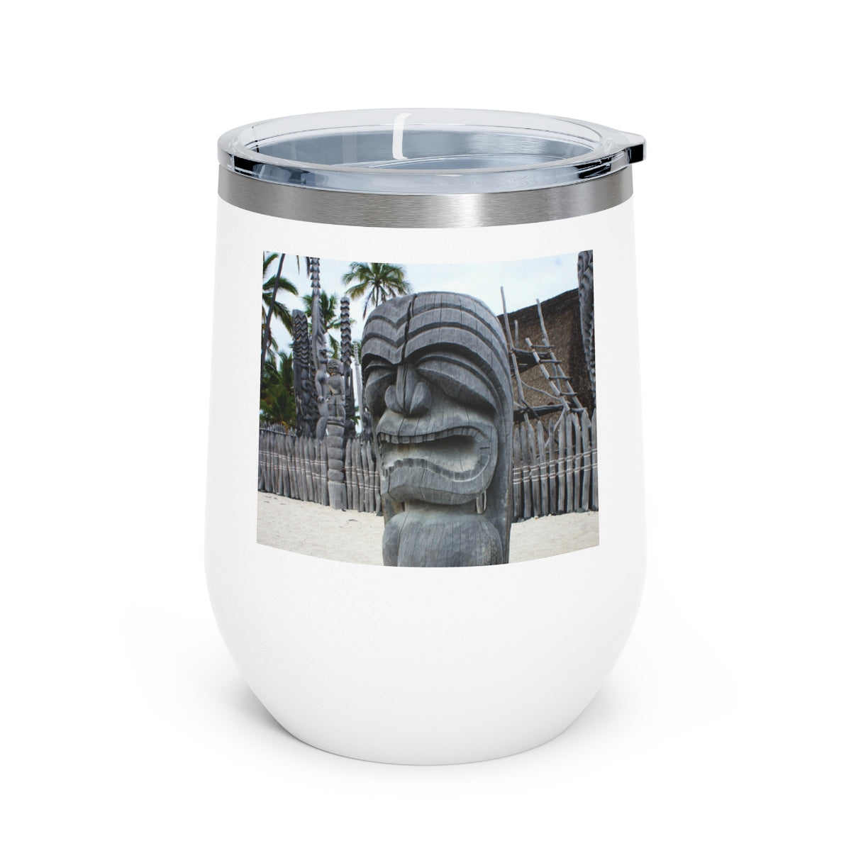 Fierce Guardian - 12 oz Insulated Wine Tumbler - Fry1Productions