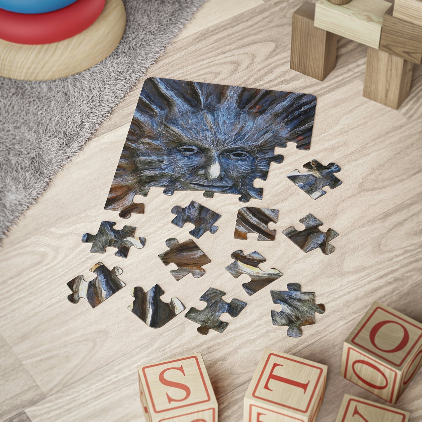Sun God - Kids' Puzzle, 30-Piece - Fry1Productions